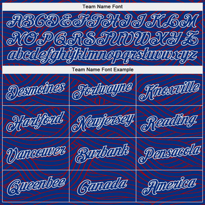 Custom Royal Red-White Authentic City Edition Basketball Jersey - Sky-Custom