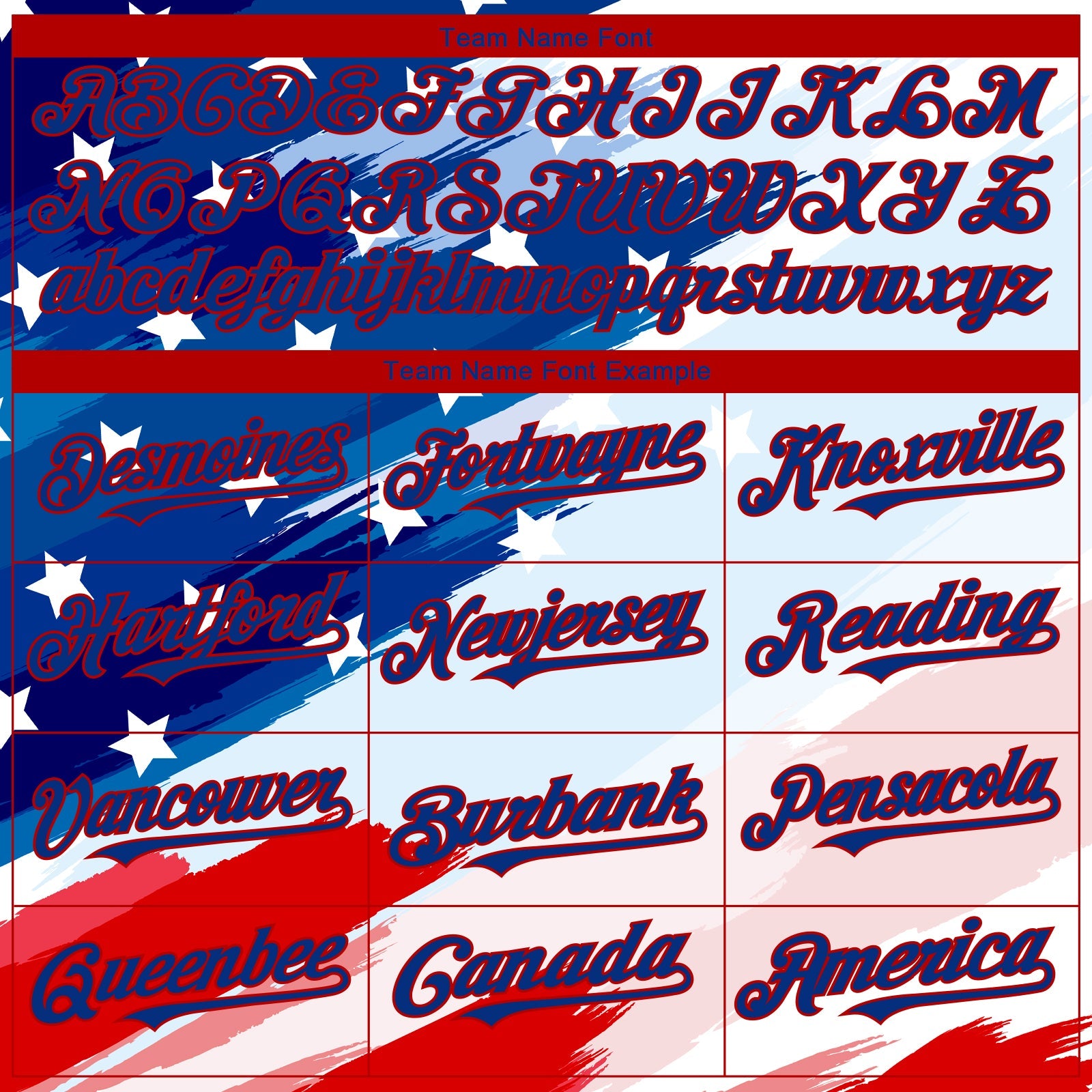 Custom White Royal-Red 3D American Flag Fashion Authentic Baseball Jersey - Sky-Custom
