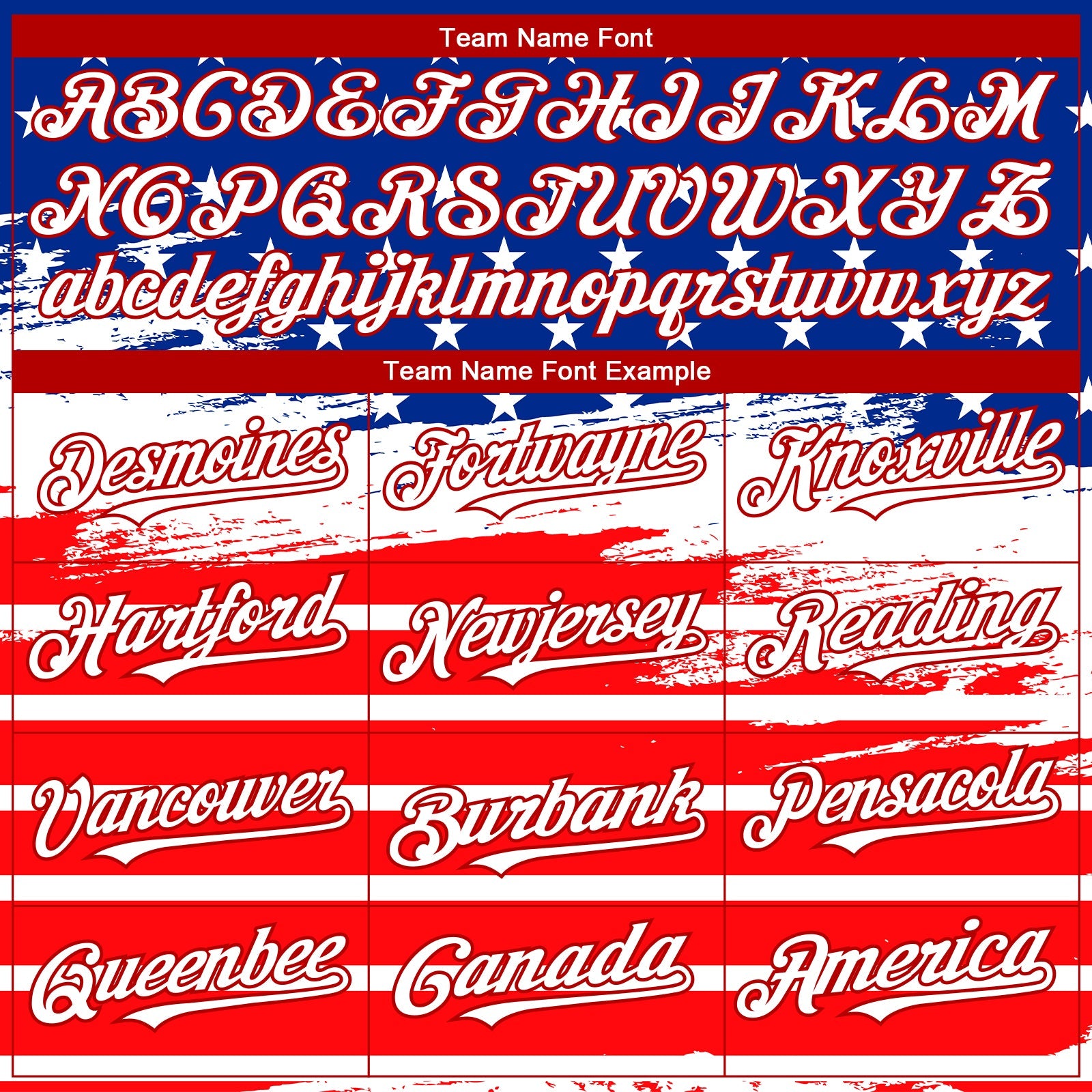 Custom Royal White-Red 3D American Flag Fashion Authentic Baseball Jersey - Sky-Custom
