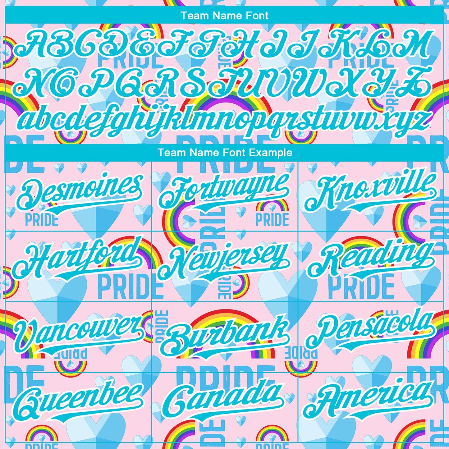 Custom Rainbow For Pride Month Love Is Love LGBT 3D Authentic Baseball Jersey - Sky-Custom