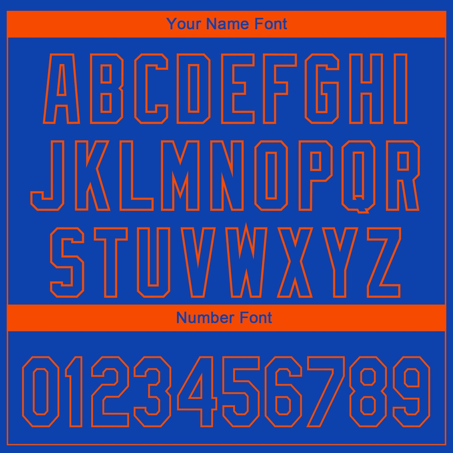 Custom Royal Orange 3D New York City Edition Fade Fasion Authentic Baseball Jersey - Sky-Custom