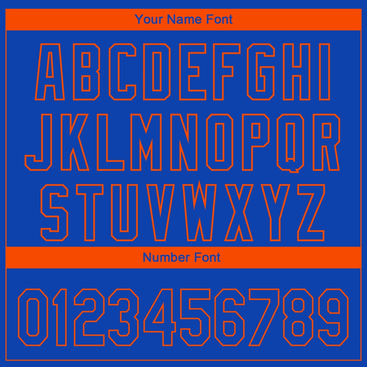 Custom Royal Orange 3D New York City Edition Fade Fasion Authentic Baseball Jersey - Sky-Custom