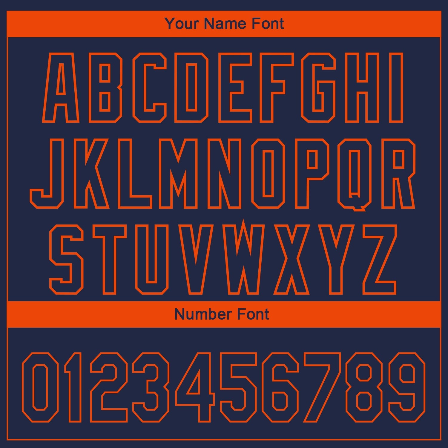 Custom Navy Orange 3D Denver City Edition Fade Fasion Authentic Baseball Jersey - Sky-Custom