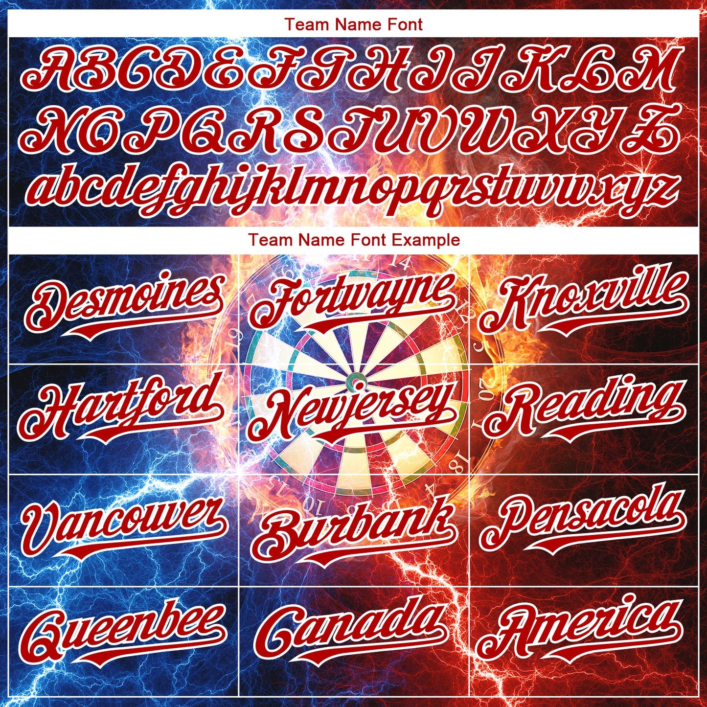 Custom Black Red-White 3D Pattern Design Lightning Flame Dart Board Authentic Baseball Jersey - Sky-Custom