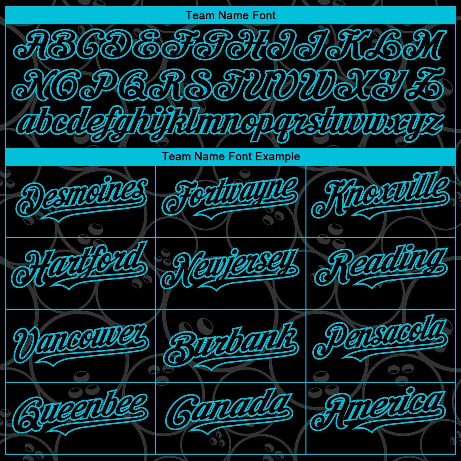 Custom Black Lakes Blue 3D Pattern Design Bowling Ball Authentic Baseball Jersey - Sky-Custom