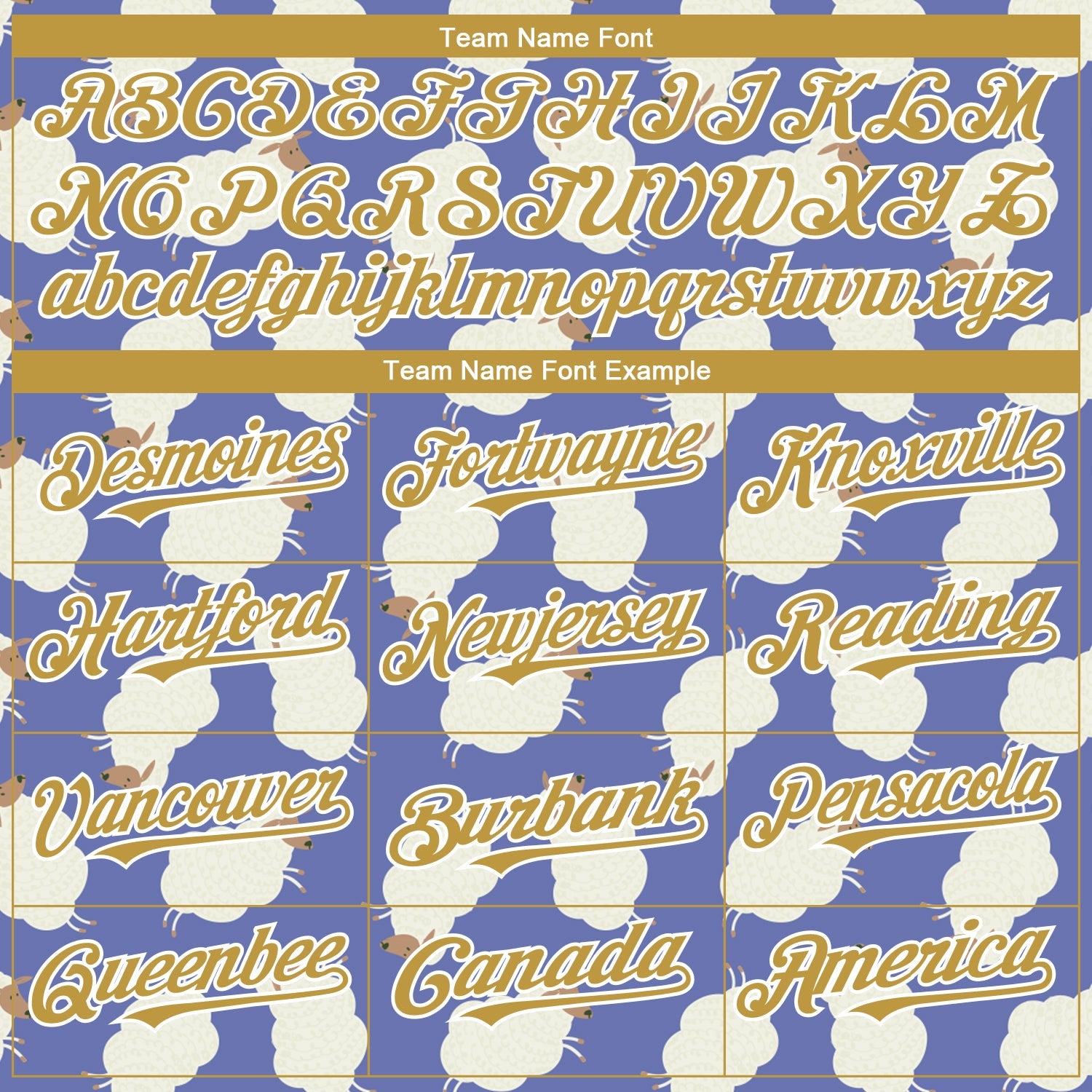 Custom Purple Old Gold-White 3D Pattern Design Goat Authentic Baseball Jersey - Sky-Custom