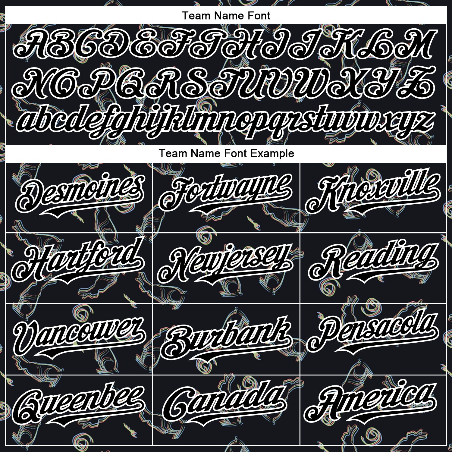 Custom Black White 3D Pattern Design Rabbit Authentic Baseball Jersey - Sky-Custom
