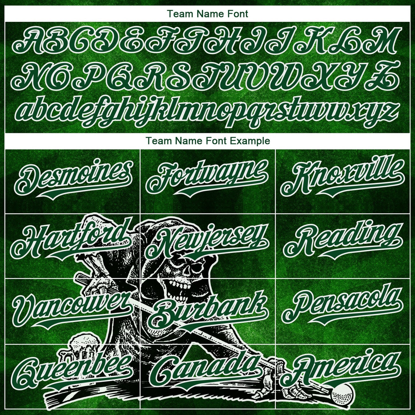 Custom Green White 3D Pattern Design A Skeleton Playing Billiards While Drinking A Beer Authentic Baseball Jersey - Sky-Custom