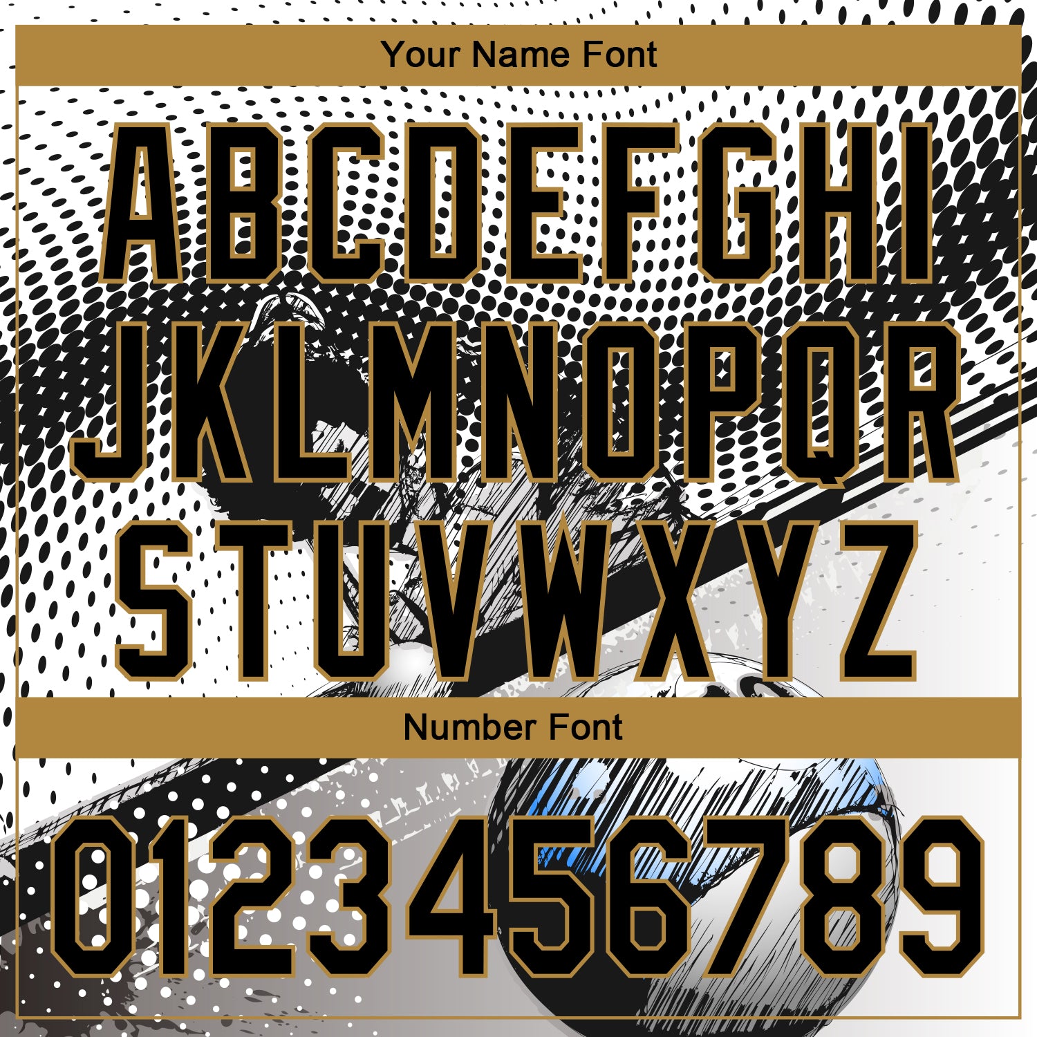 Custom White Black-Old Gold 3D Pattern Design Billiards Authentic Baseball Jersey - Sky-Custom