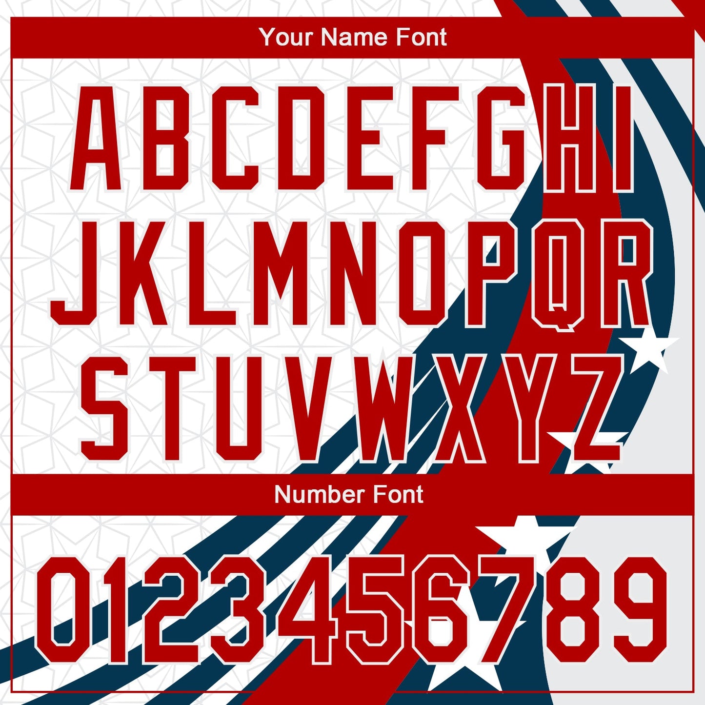 Custom White Red 3D American Flag Authentic Baseball Jersey - Sky-Custom