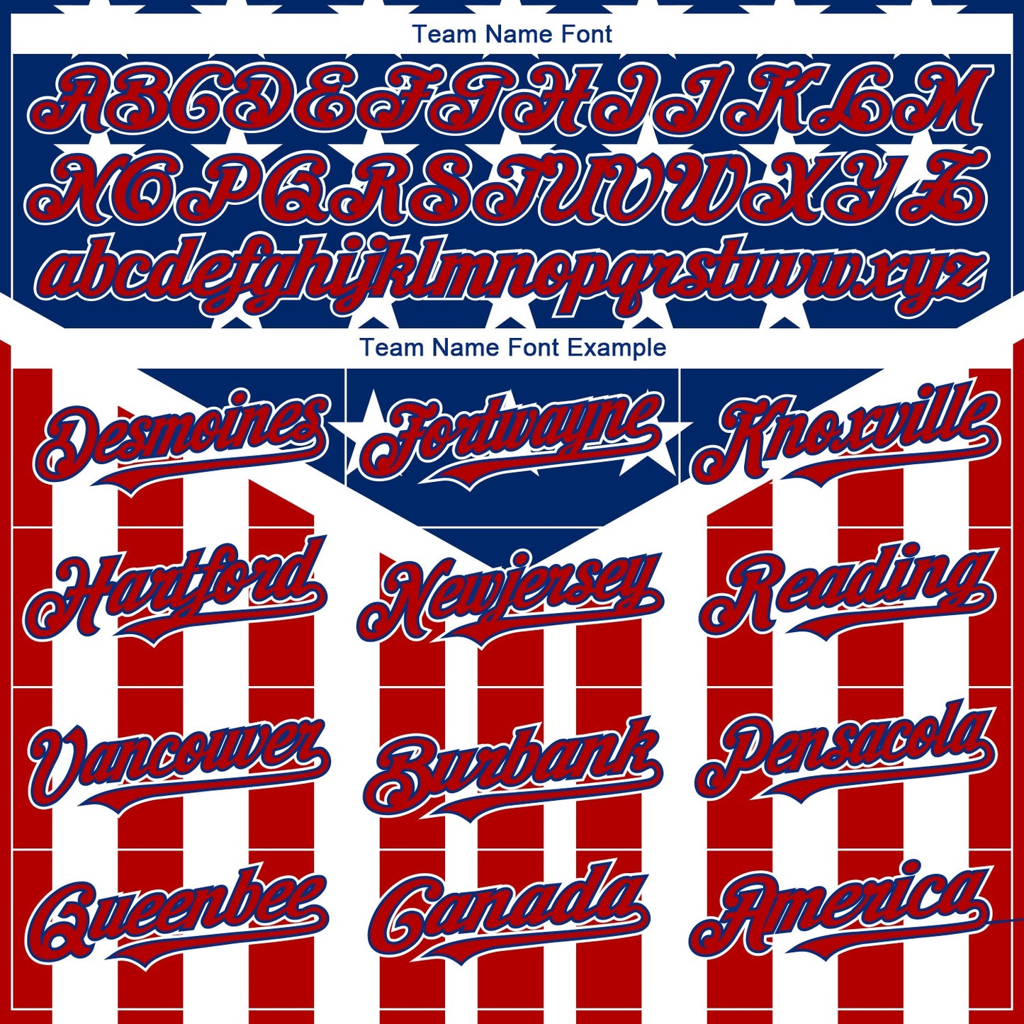 Custom Royal Red-White 3D American Flag Authentic Baseball Jersey - Sky-Custom