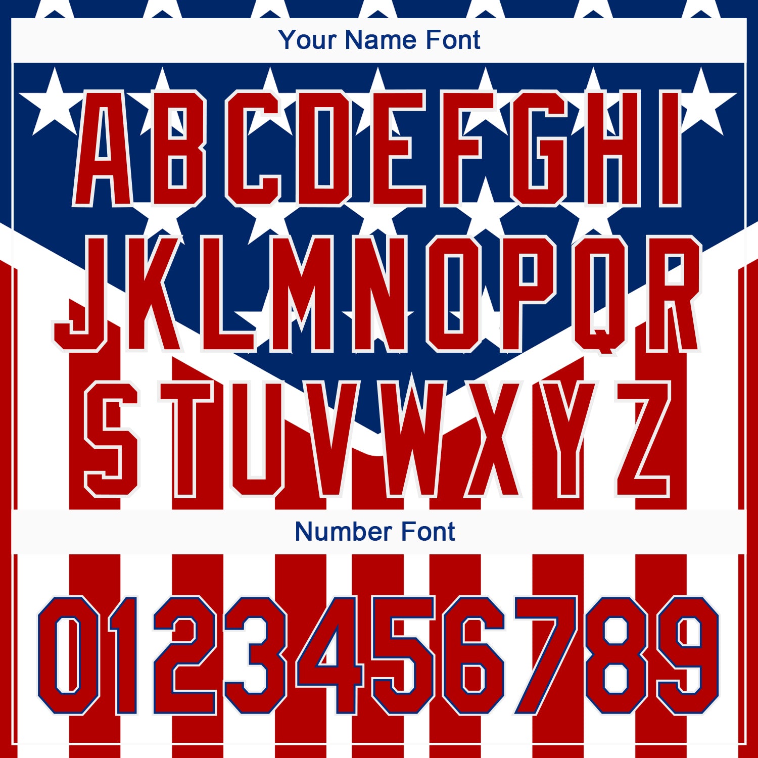 Custom Royal Red-White 3D American Flag Authentic Baseball Jersey - Sky-Custom