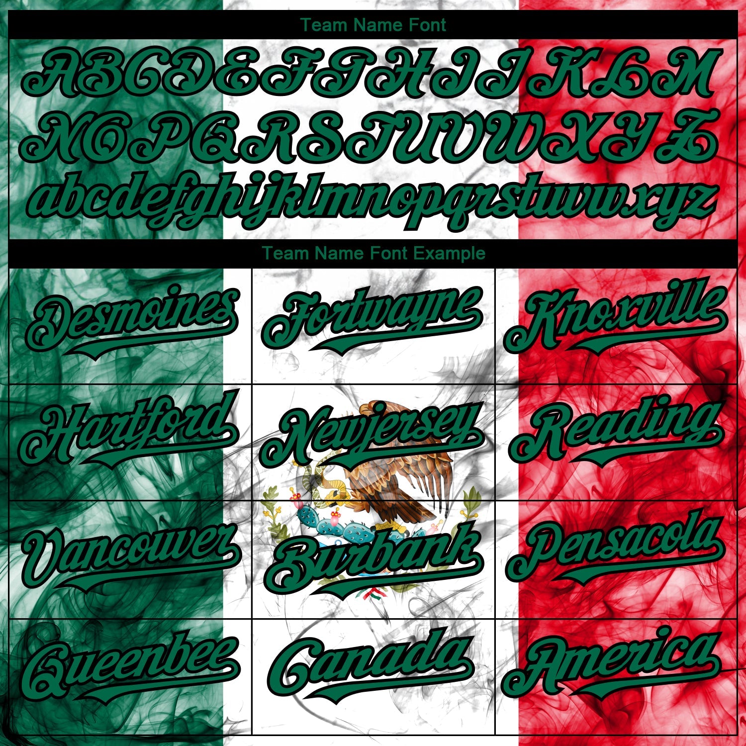 Custom White Red Kelly Green-Black 3D Mexican Flag Authentic Baseball Jersey - Sky-Custom