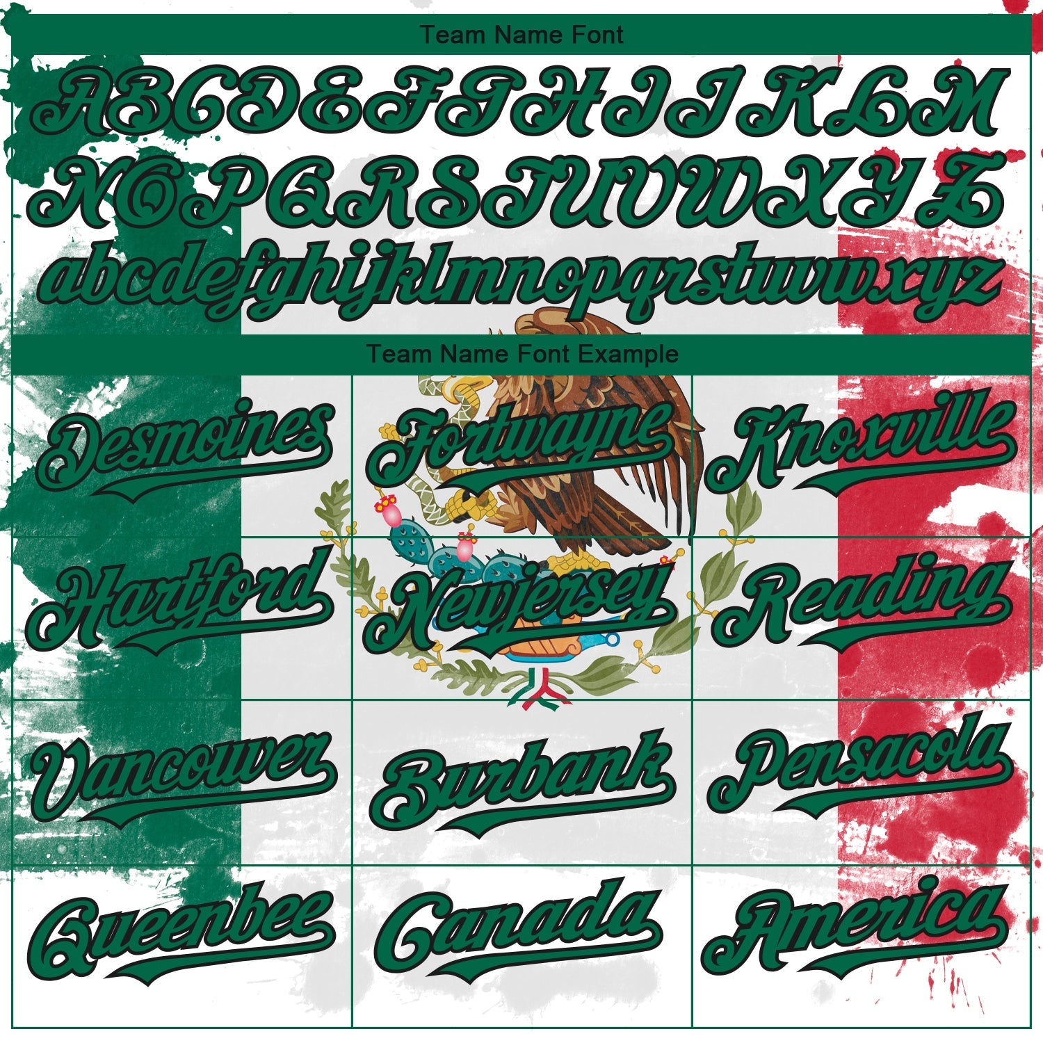 Custom White Red Kelly Green-Black 3D Mexican Flag Grunge Design Authentic Baseball Jersey - Sky-Custom