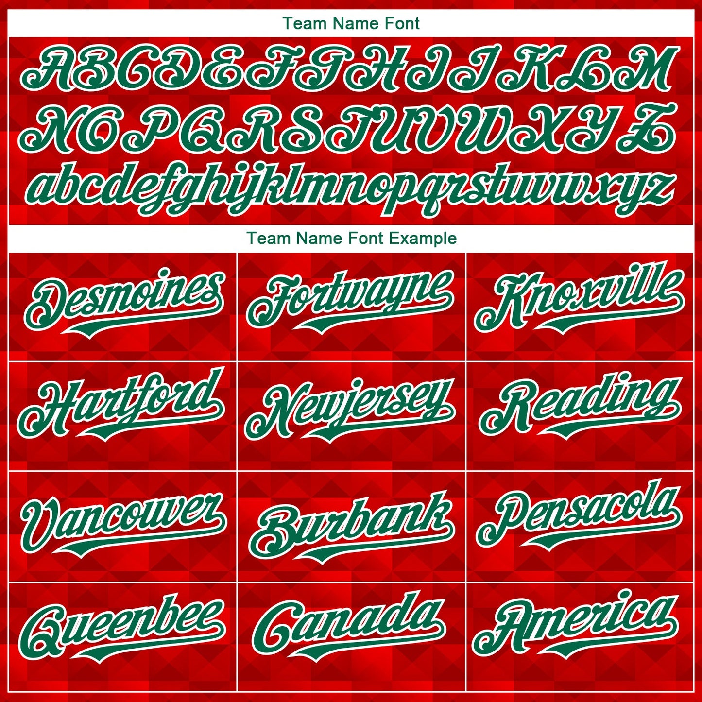 Custom Red Kelly Green-White 3D Mexico Authentic Baseball Jersey - Sky-Custom