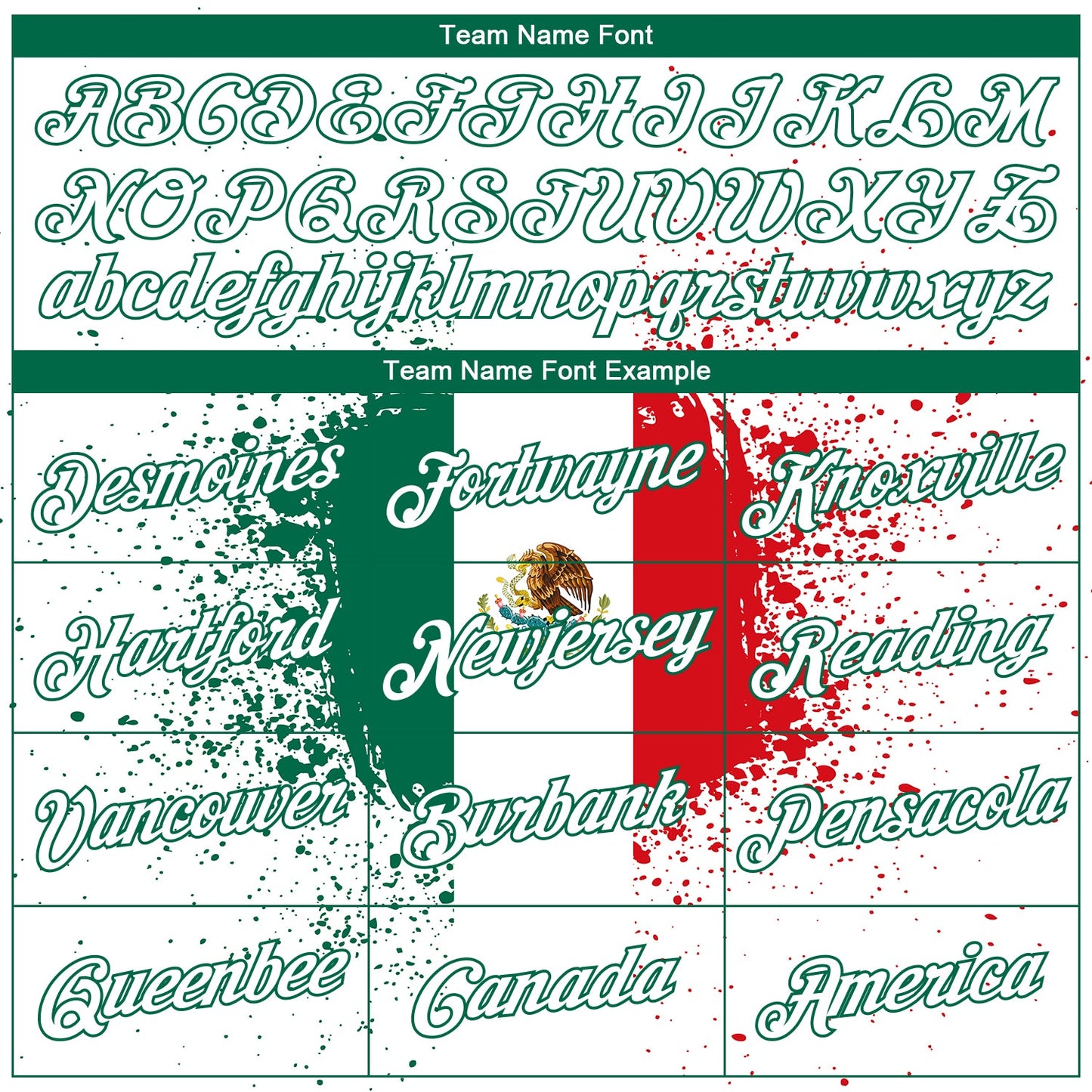 Custom White Kelly Green-Red 3D Mexican Flag Authentic Basketball Jersey - Sky-Custom