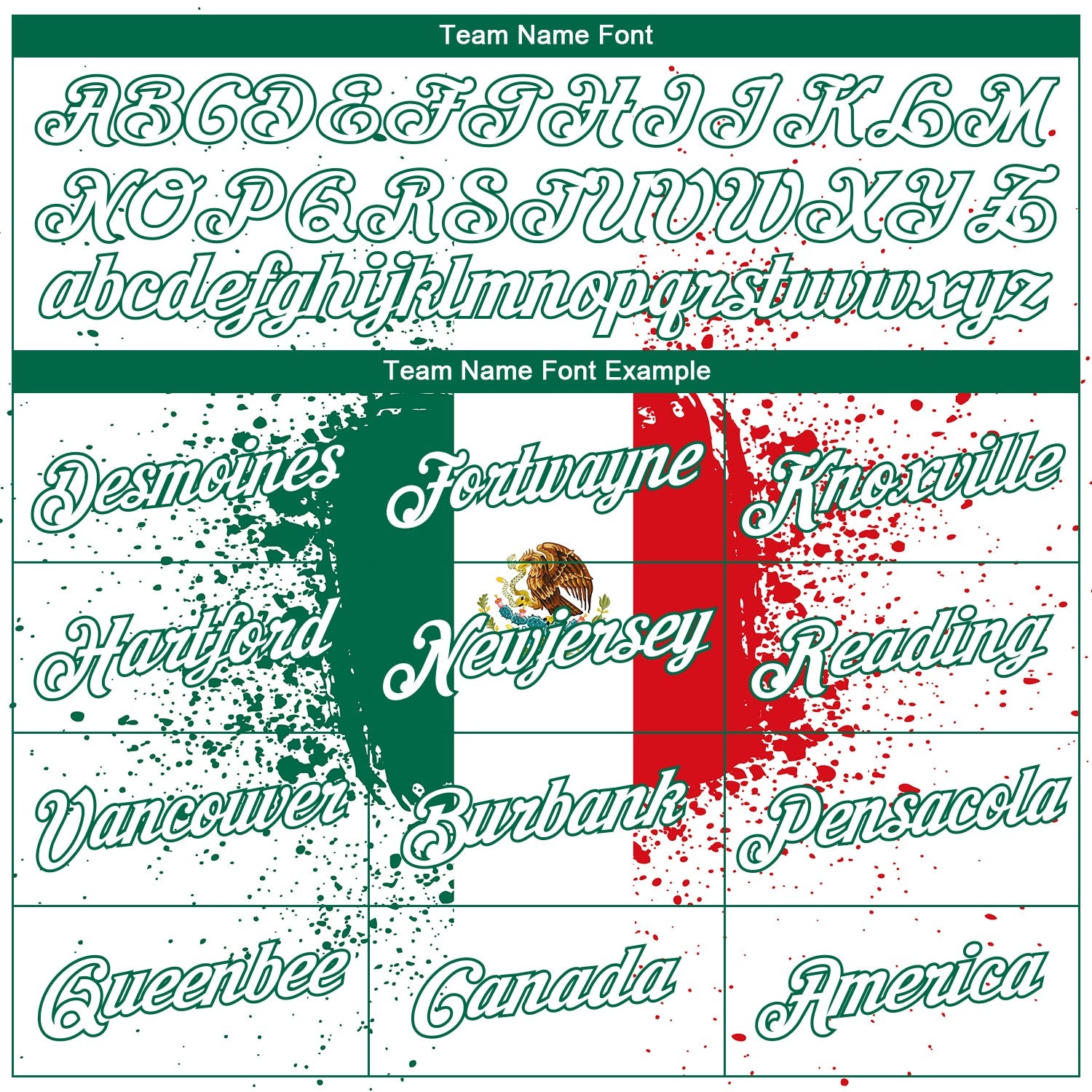 Custom White Kelly Green-Red 3D Mexican Flag Authentic Basketball Jersey - Sky-Custom