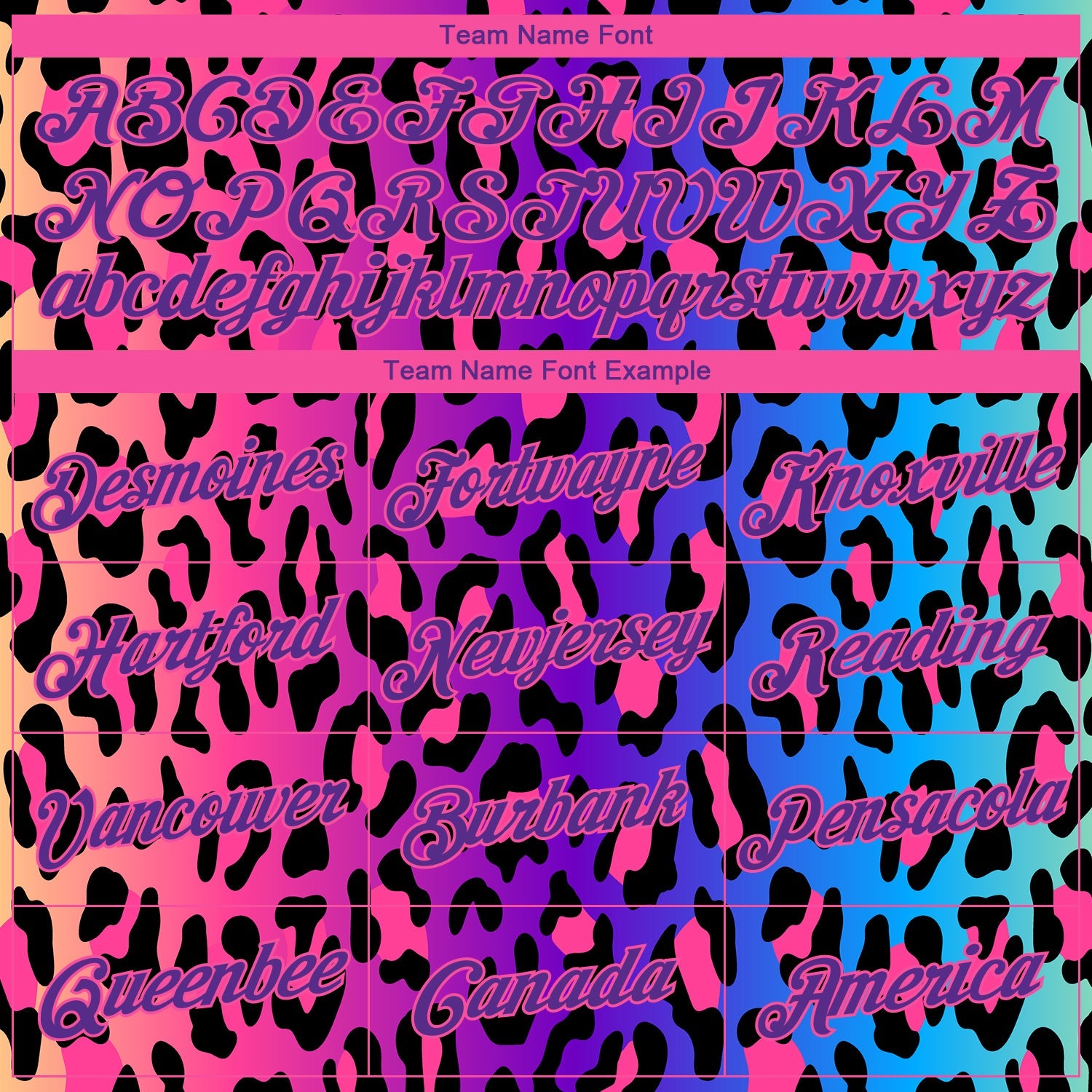 Custom Purple Pink-Black 3D Pattern Design Leopard Print Authentic Basketball Jersey - Sky-Custom