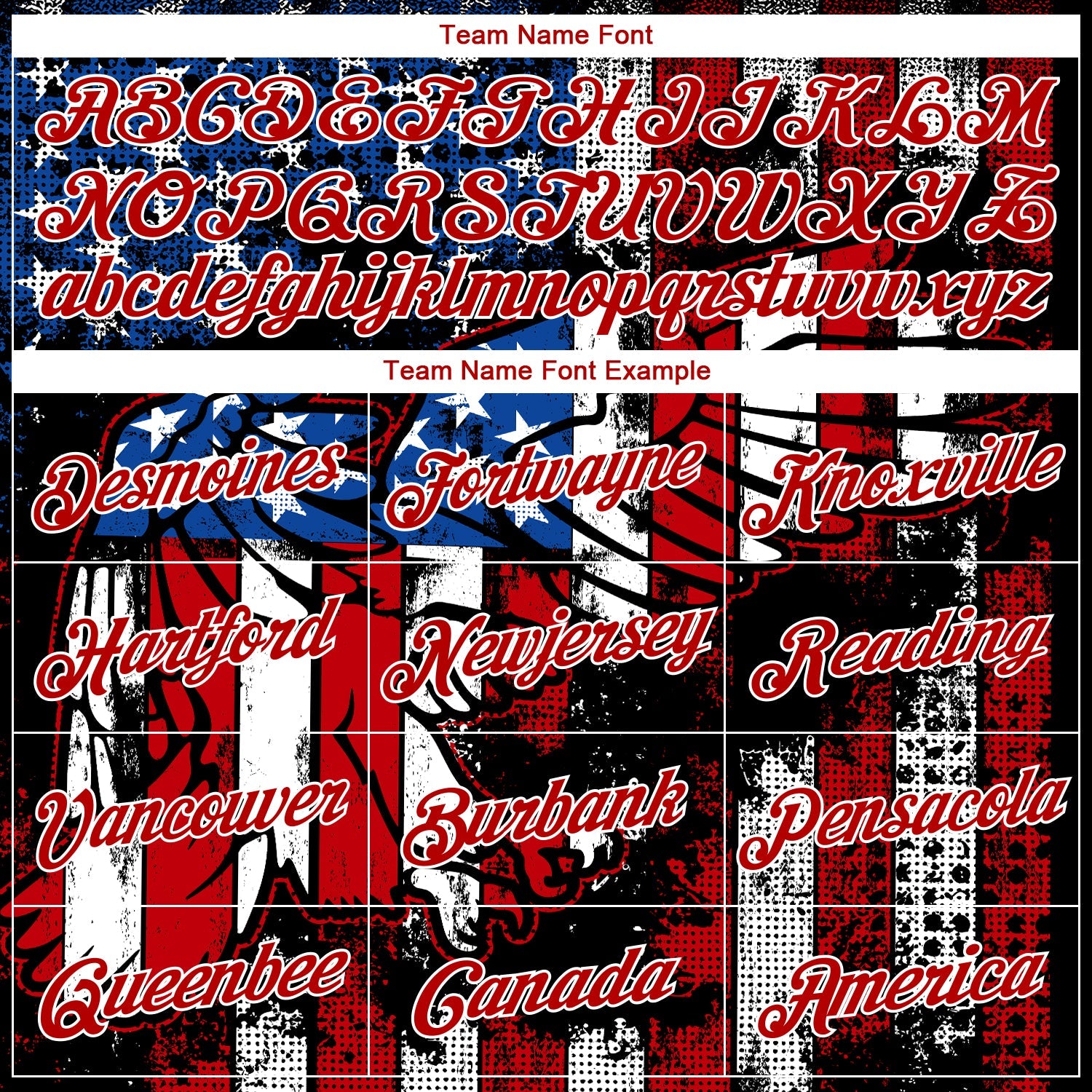 Custom Black Royal-Red 3D Eagle American Flag Authentic Basketball Jersey - Sky-Custom