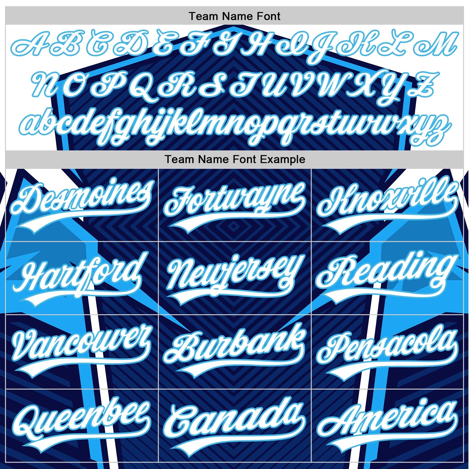 Custom Navy White-Sky Blue 3D Pattern Design Abstract Sport Authentic Baseball Jersey - Sky-Custom