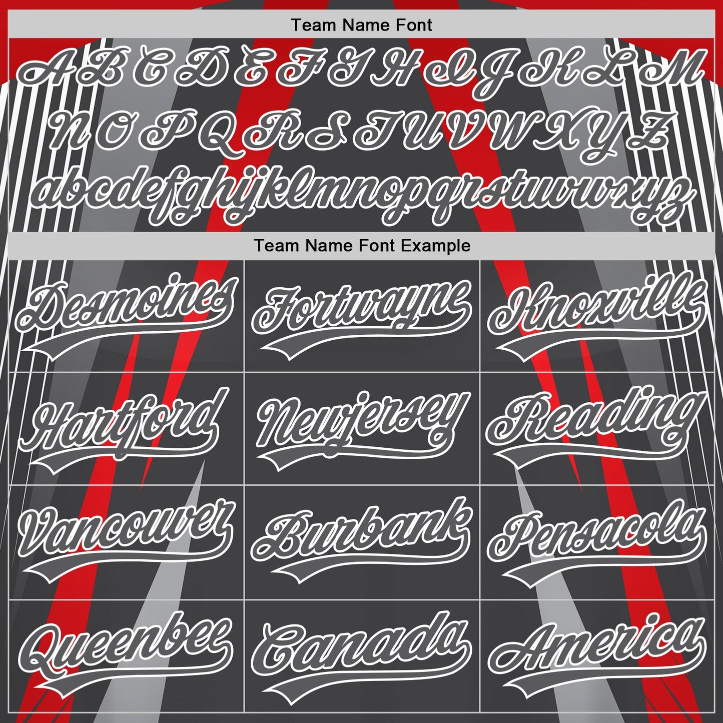 Custom Steel Gray Red-White 3D Pattern Design Abstract Sport Authentic Baseball Jersey - Sky-Custom