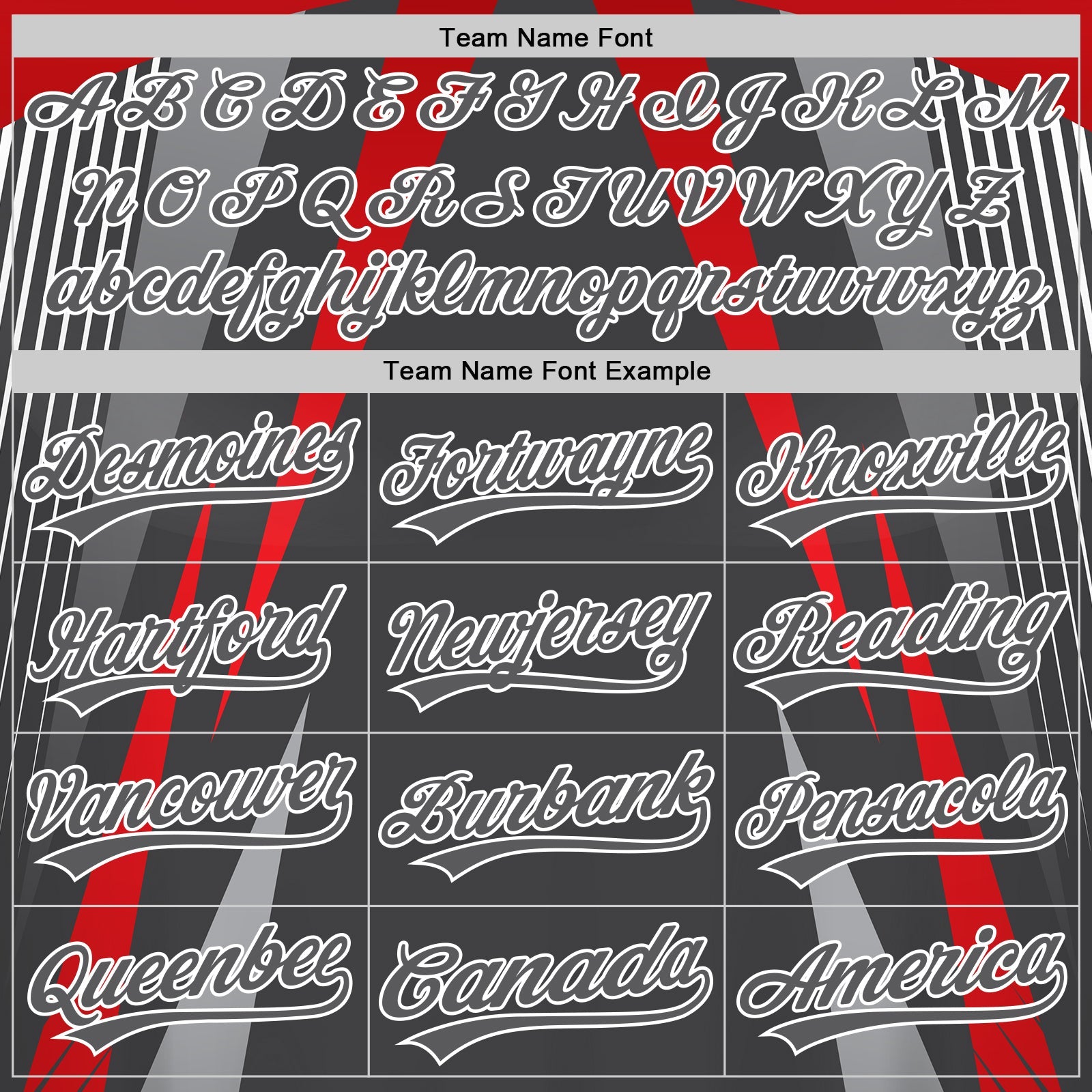 Custom Steel Gray Red-White 3D Pattern Design Abstract Sport Authentic Baseball Jersey - Sky-Custom