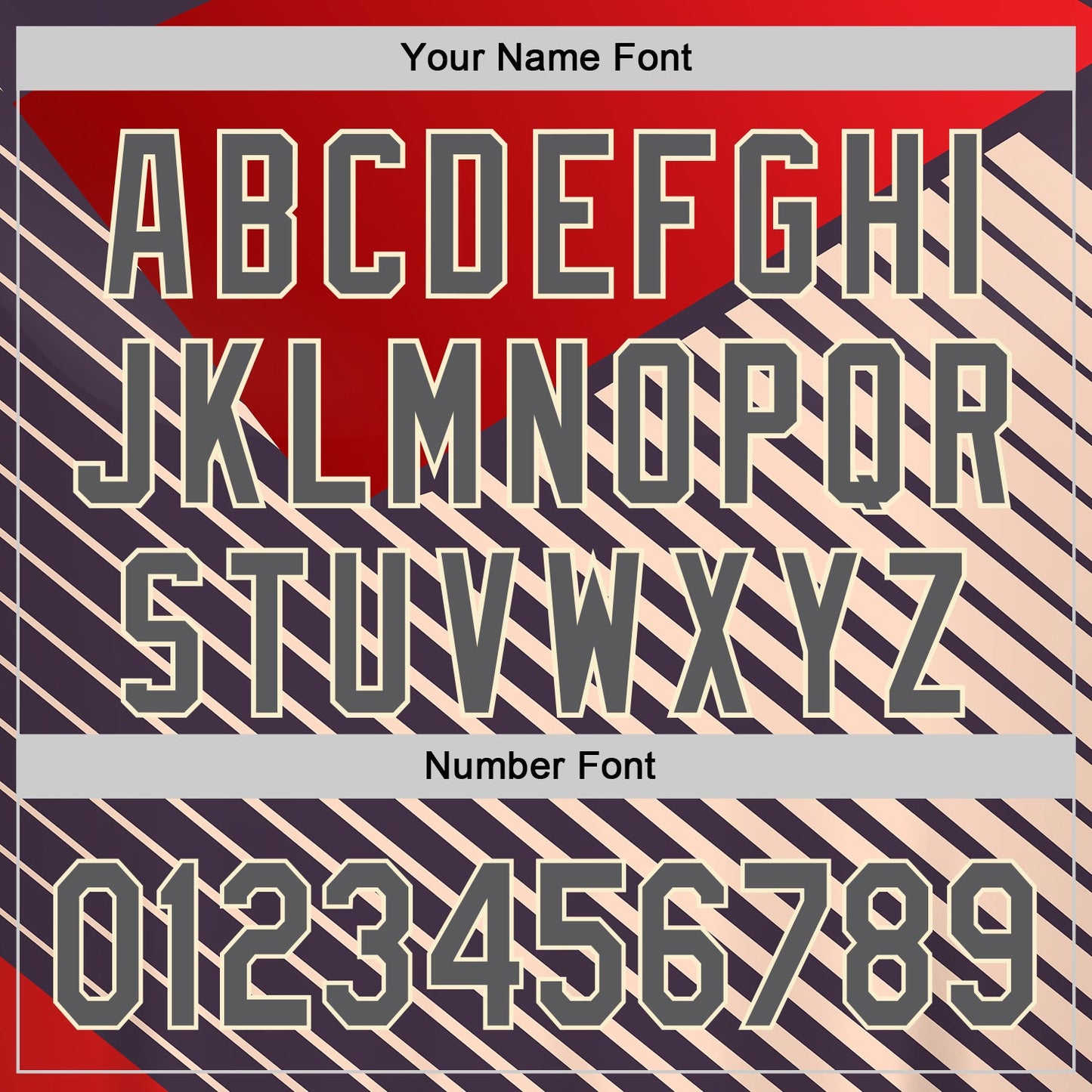 Custom Red Steel Gray=Cream 3D Pattern Design Abstract Sport Authentic Baseball Jersey - Sky-Custom