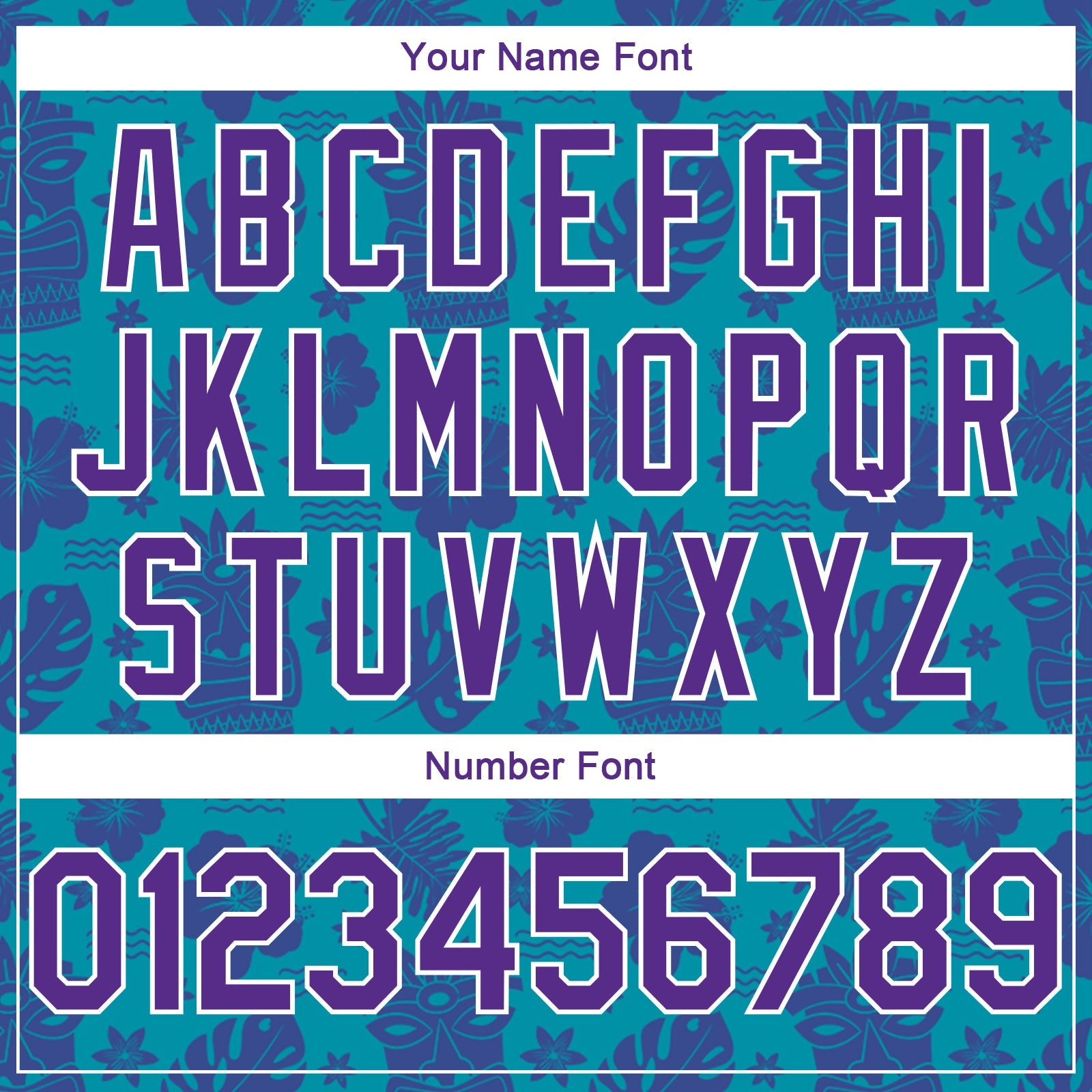 Custom Teal Purple-White 3D Pattern Hawaii Palm Trees Authentic Basketball Jersey - Sky-Custom