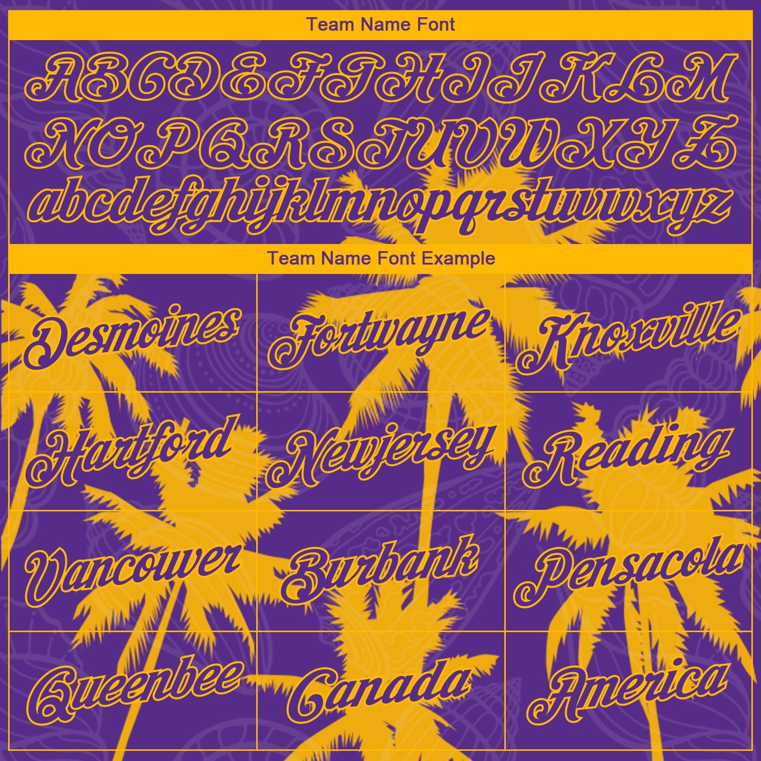 Custom Purple Gold 3D Pattern Hawaii Palm Trees Authentic Basketball Jersey - Sky-Custom