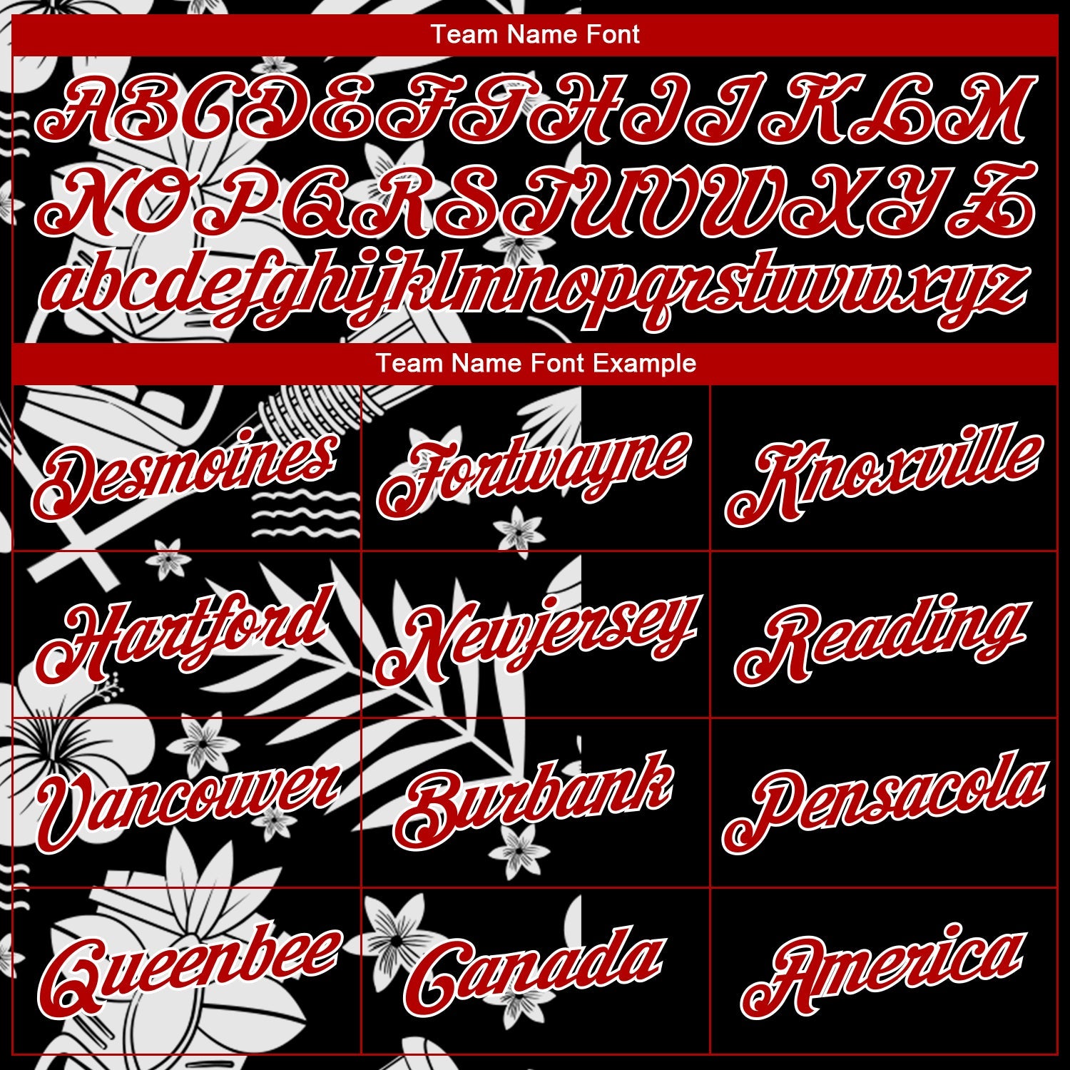 Custom Black Red-White 3D Pattern Hawaii Palm Leaves Authentic Basketball Jersey - Sky-Custom
