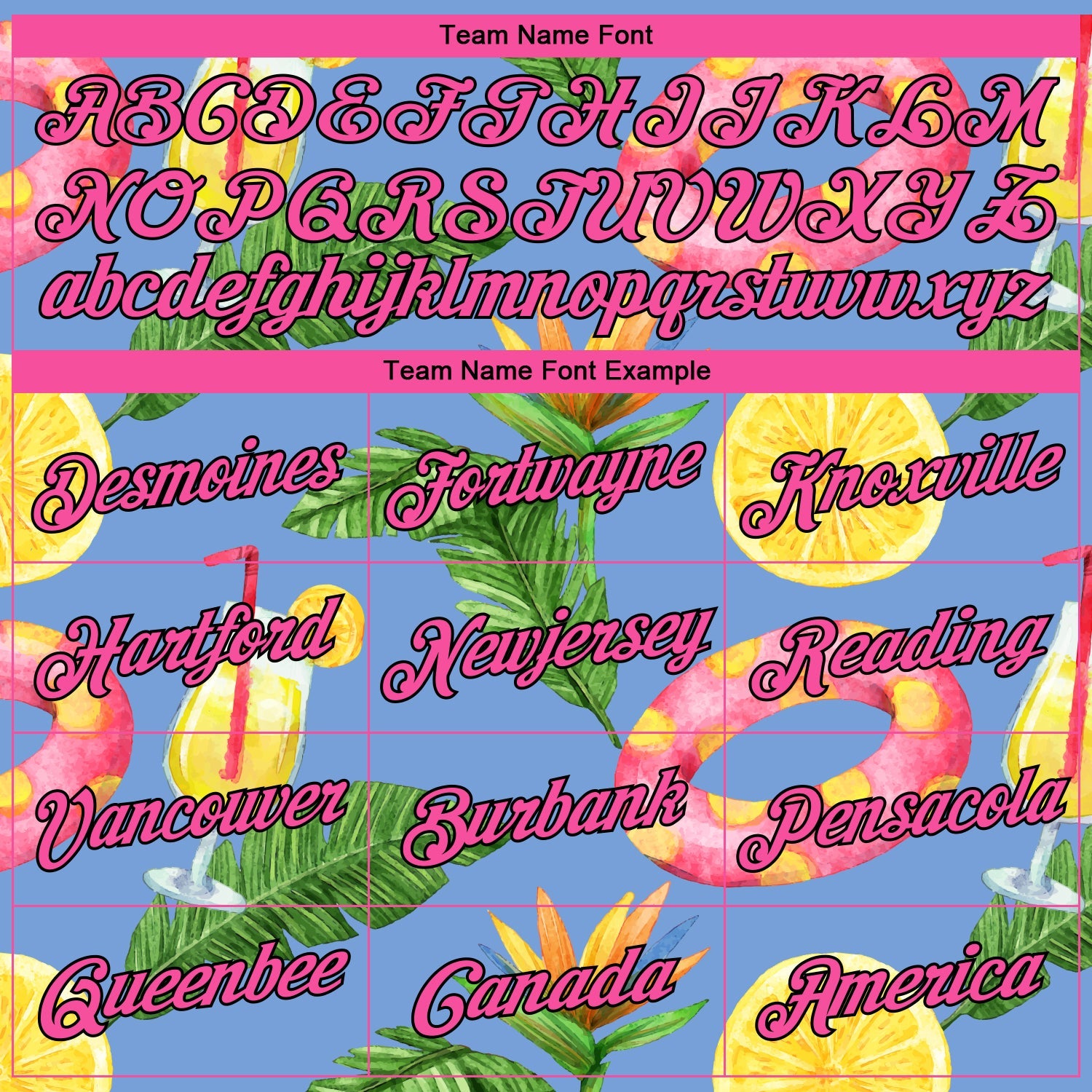 Custom Light Blue Pink-Black 3D Pattern Summer Hawaii Beach Holiday Authentic Basketball Jersey - Sky-Custom