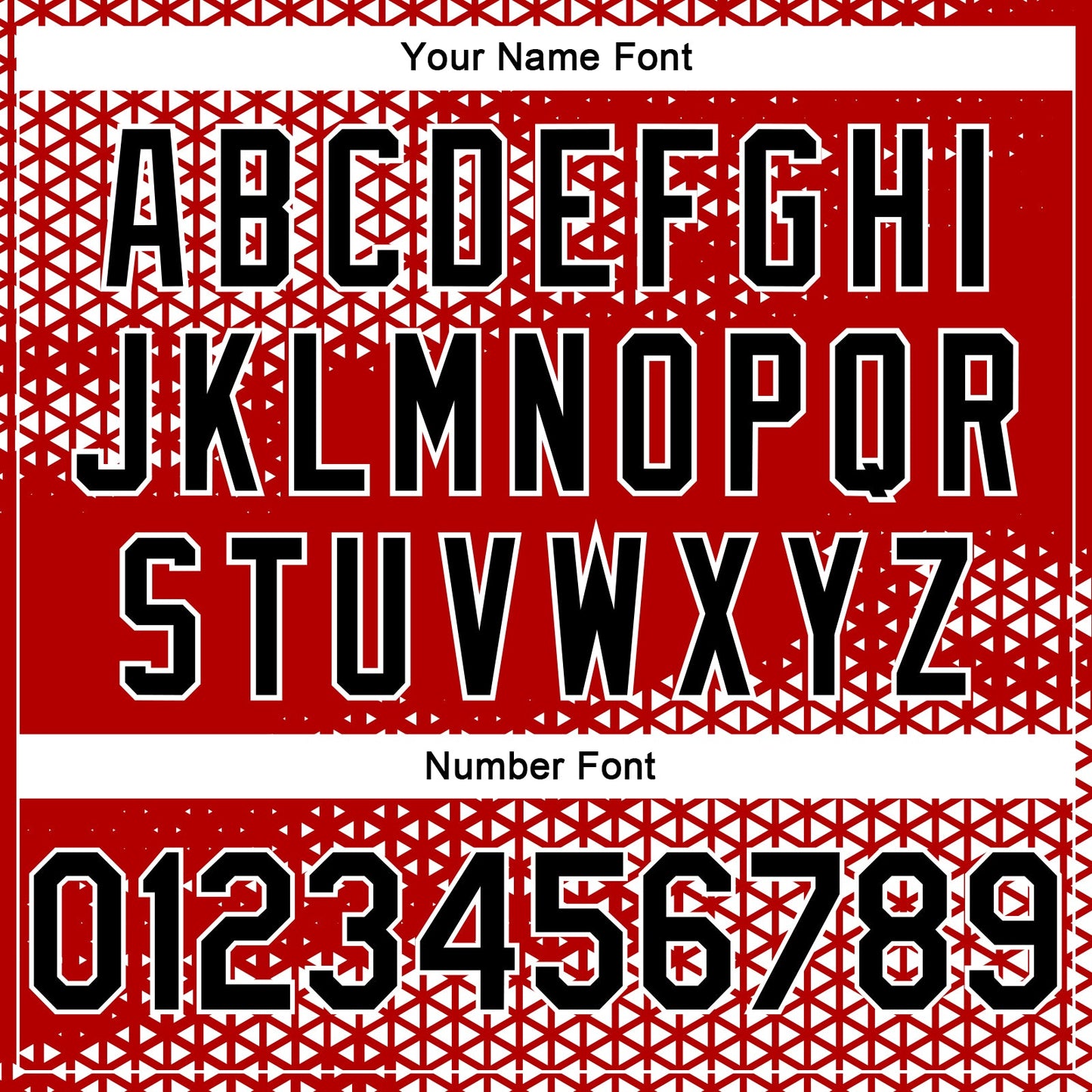 Custom Red Black-White Triangle Shapes Authentic City Edition Basketball Jersey - Sky-Custom