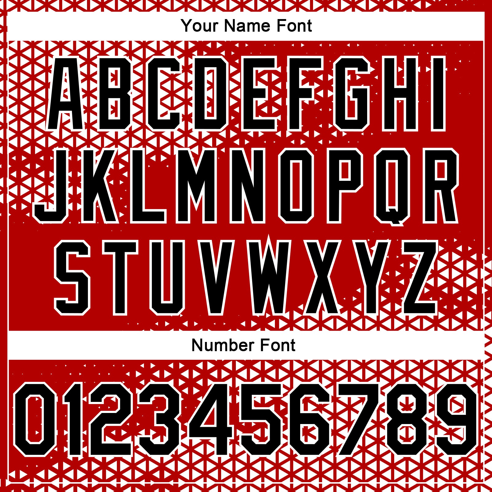 Custom Red Black-White Triangle Shapes Authentic City Edition Basketball Jersey - Sky-Custom