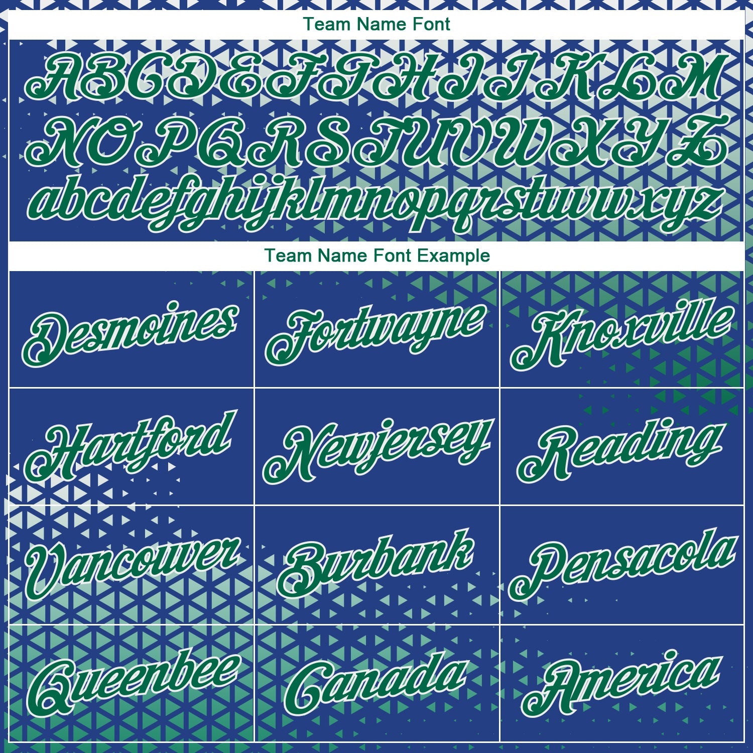 Custom Royal Kelly Green-White Triangle Shapes Authentic City Edition Basketball Jersey - Sky-Custom