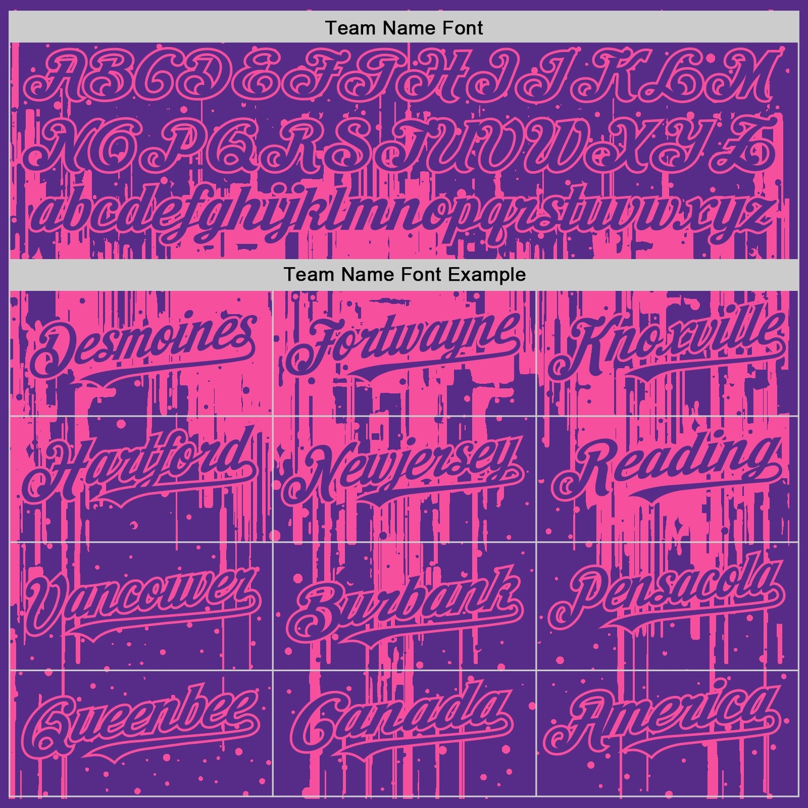 Custom Purple Pink 3D Pattern Design Dripping Splatter Art Authentic Baseball Jersey - Sky-Custom