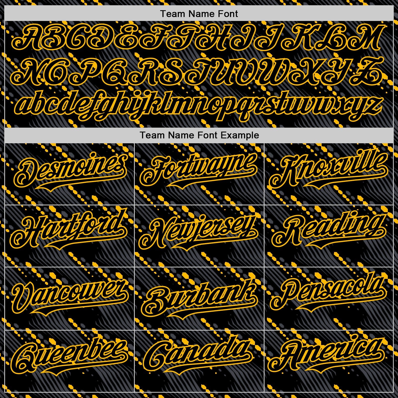 Custom Black Gold 3D Pattern Design Slant Lines Authentic Baseball Jersey - Sky-Custom