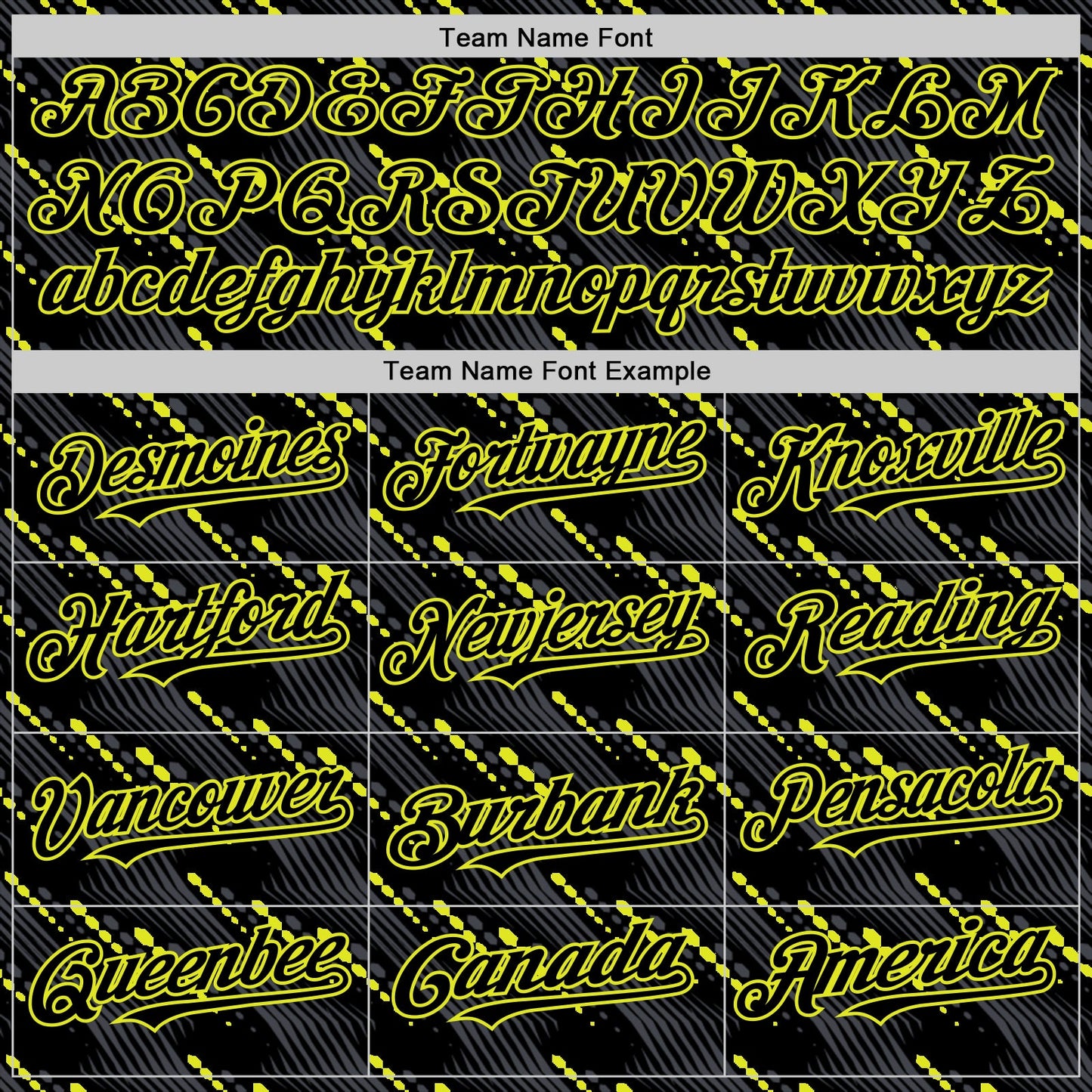 Custom Black Neon Yellow 3D Pattern Design Slant Lines Authentic Baseball Jersey - Sky-Custom