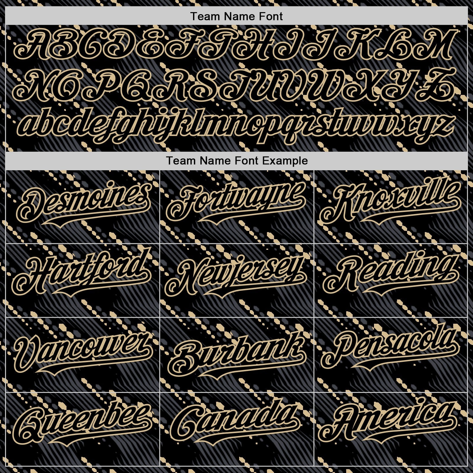 Custom Black Vegas Gold 3D Pattern Design Slant Lines Authentic Baseball Jersey - Sky-Custom