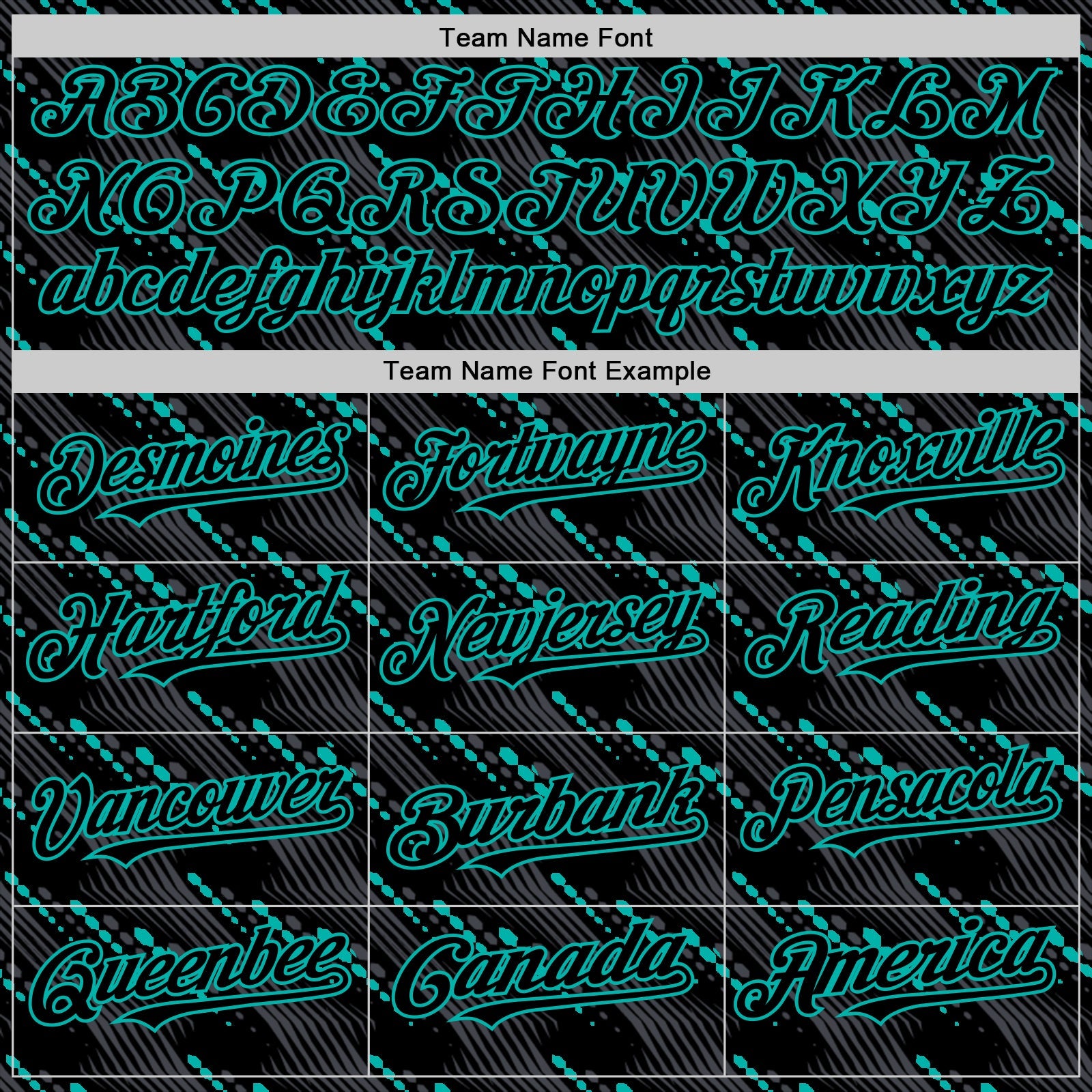 Custom Black Aqua 3D Pattern Design Slant Lines Authentic Baseball Jersey - Sky-Custom
