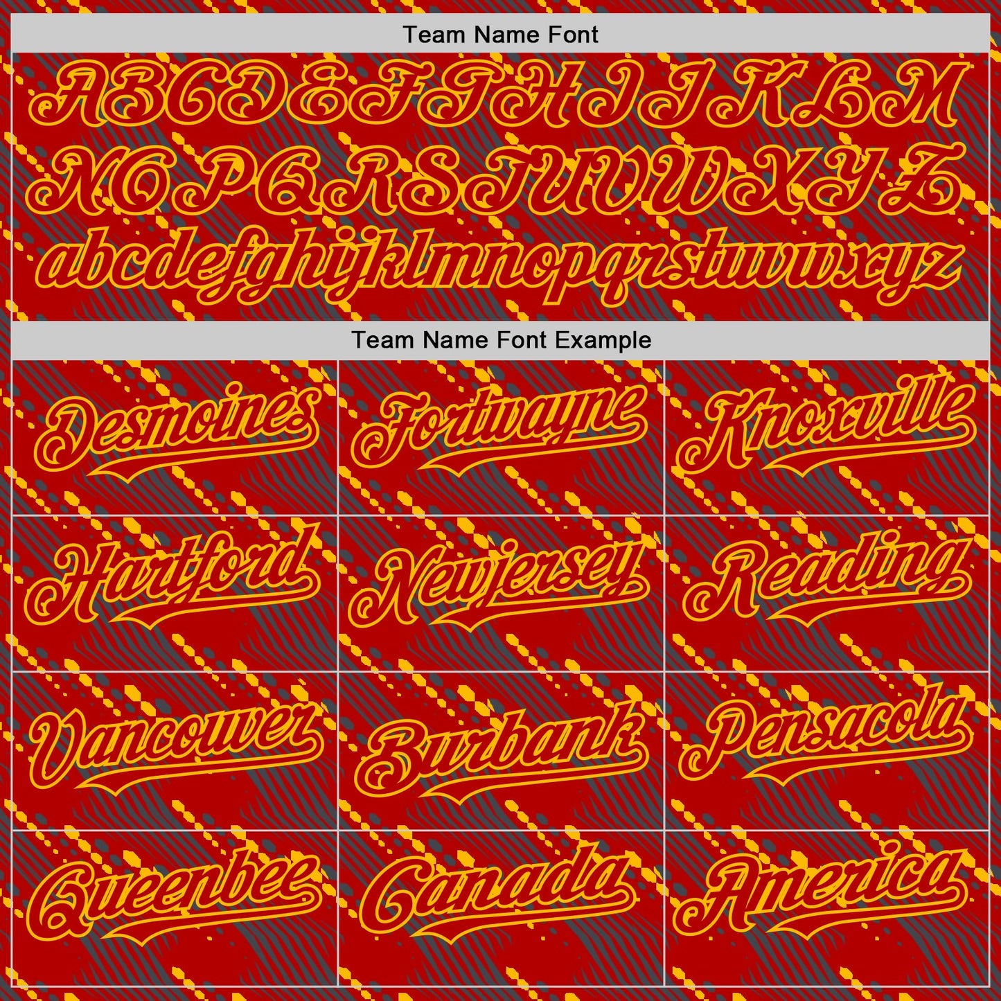 Custom Red Gold 3D Pattern Design Slant Lines Authentic Baseball Jersey - Sky-Custom