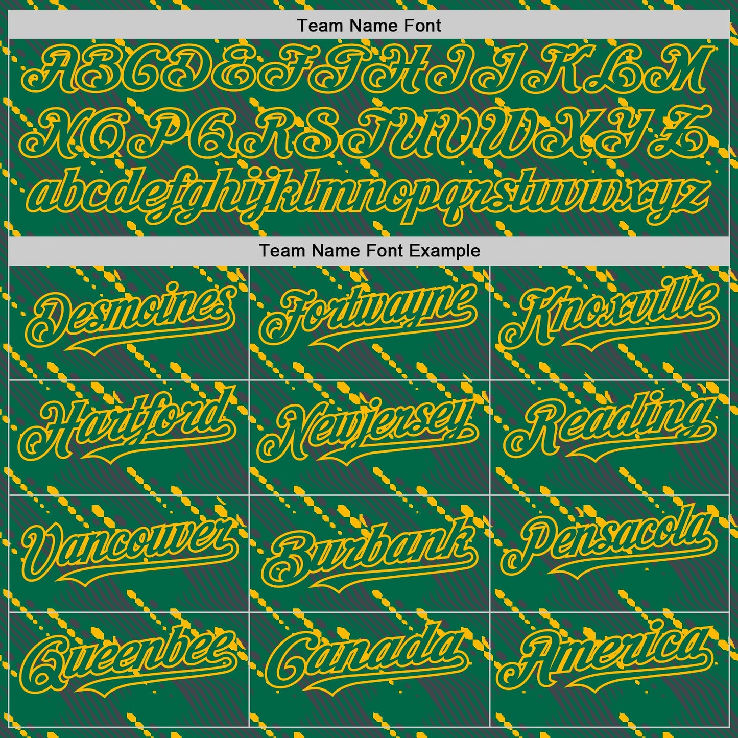 Custom Kelly Green-Gold 3D Pattern Design Slant Lines Authentic Baseball Jersey - Sky-Custom