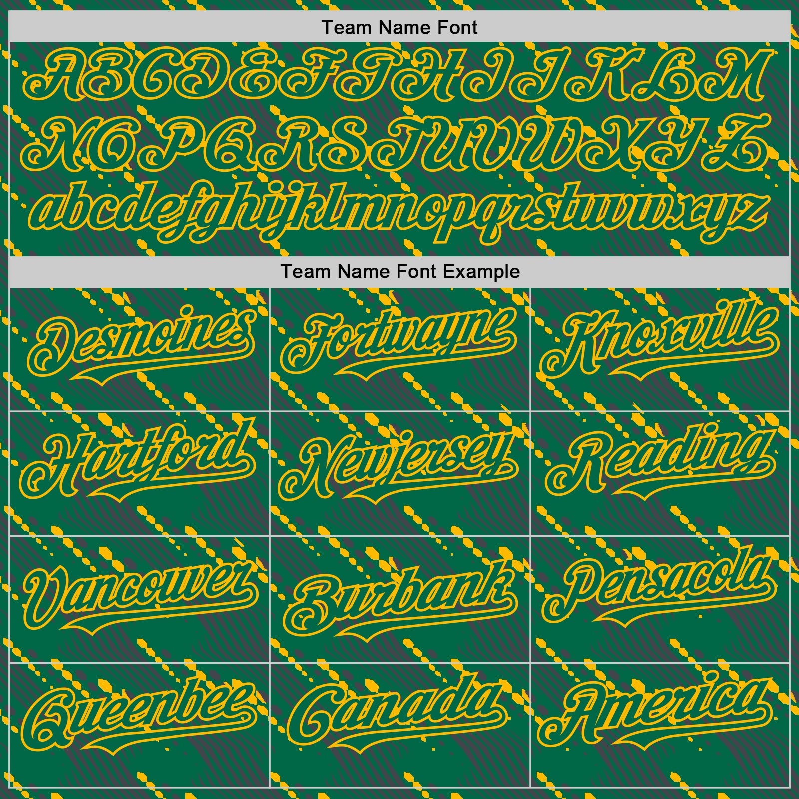 Custom Kelly Green-Gold 3D Pattern Design Slant Lines Authentic Baseball Jersey - Sky-Custom