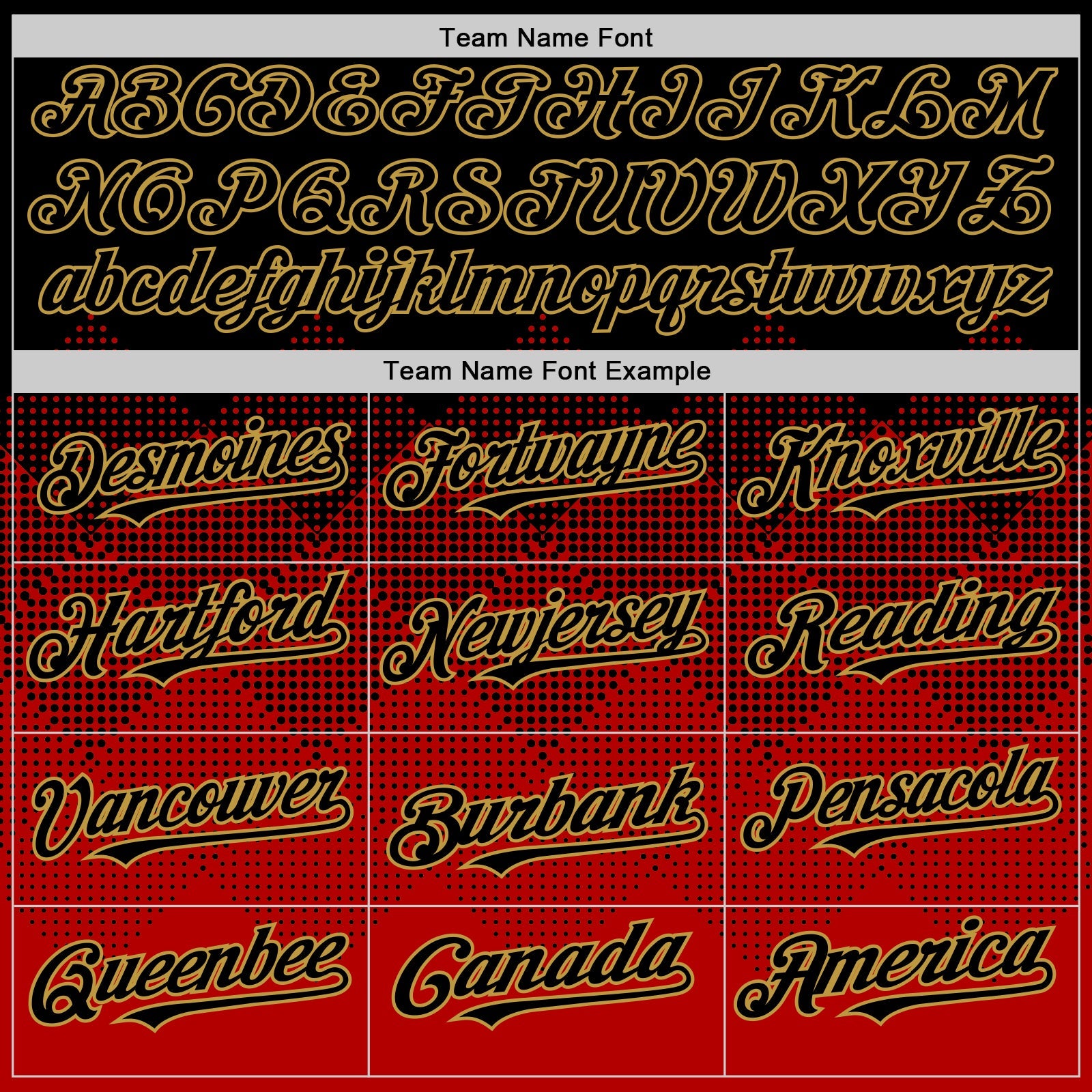 Custom Black Red-Old Gold 3D Pattern Design Gradient Square Shapes Authentic Baseball Jersey - Sky-Custom