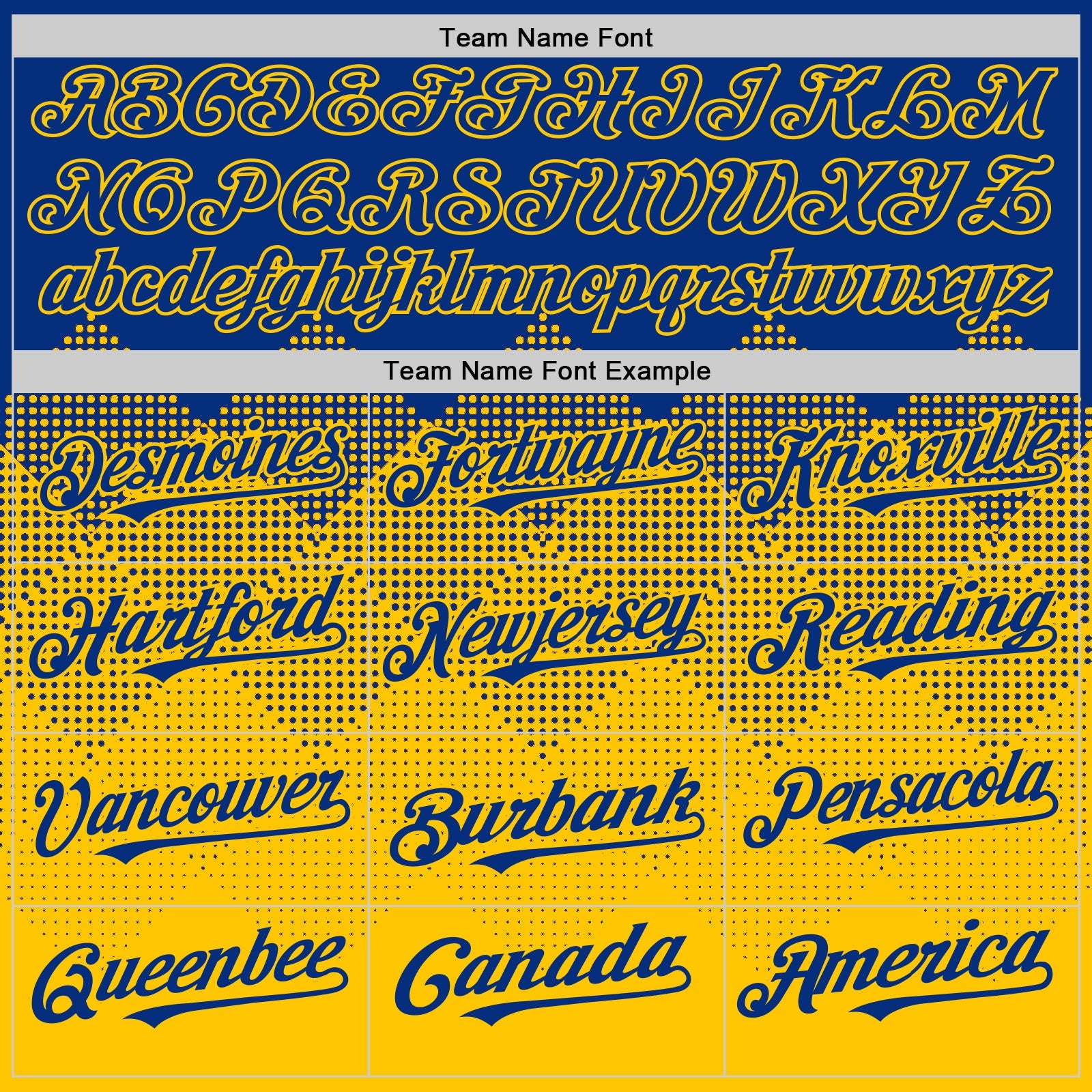 Custom Royal Yellow 3D Pattern Design Gradient Square Shapes Authentic Baseball Jersey - Sky-Custom