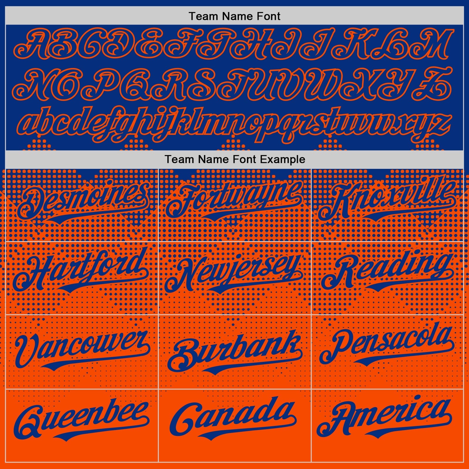 Custom Royal Orange 3D Pattern Design Gradient Square Shapes Authentic Baseball Jersey - Sky-Custom