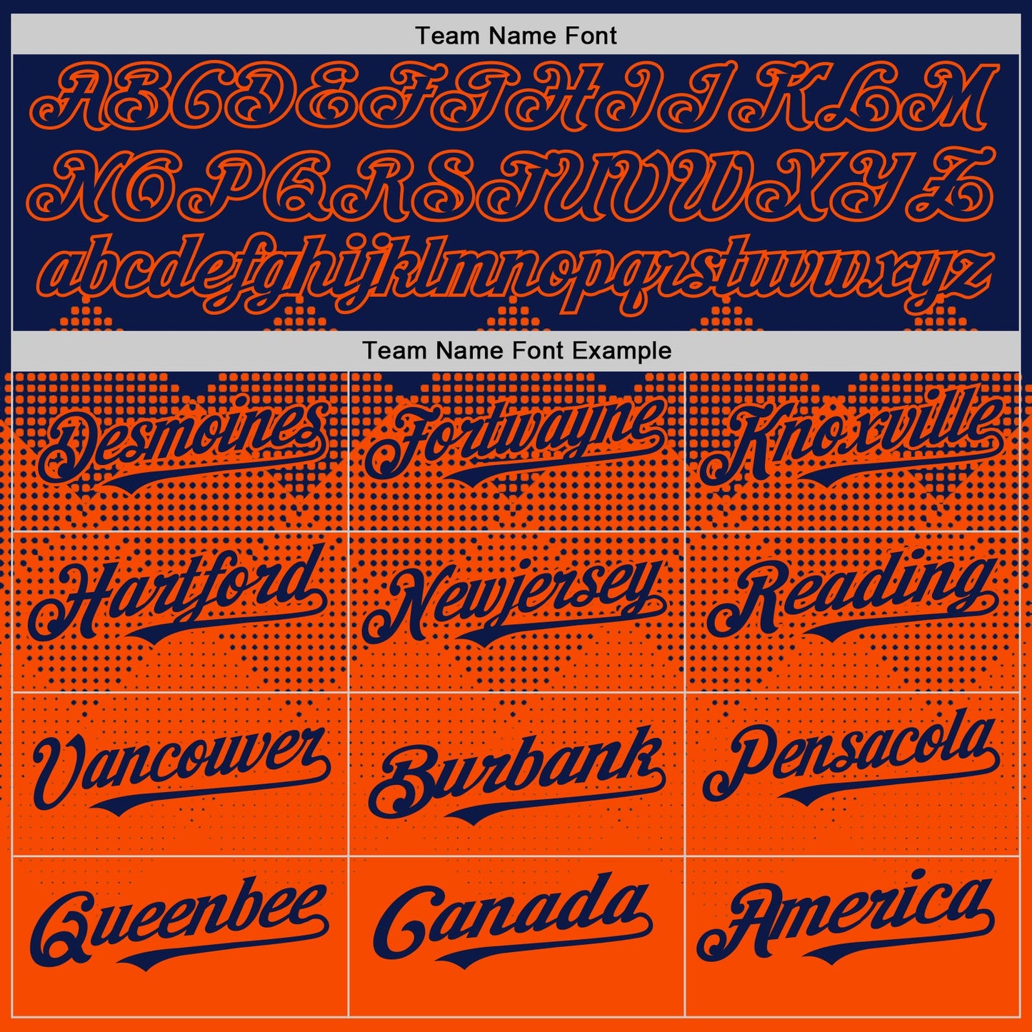 Custom Navy Orange 3D Pattern Design Gradient Square Shapes Authentic Baseball Jersey - Sky-Custom