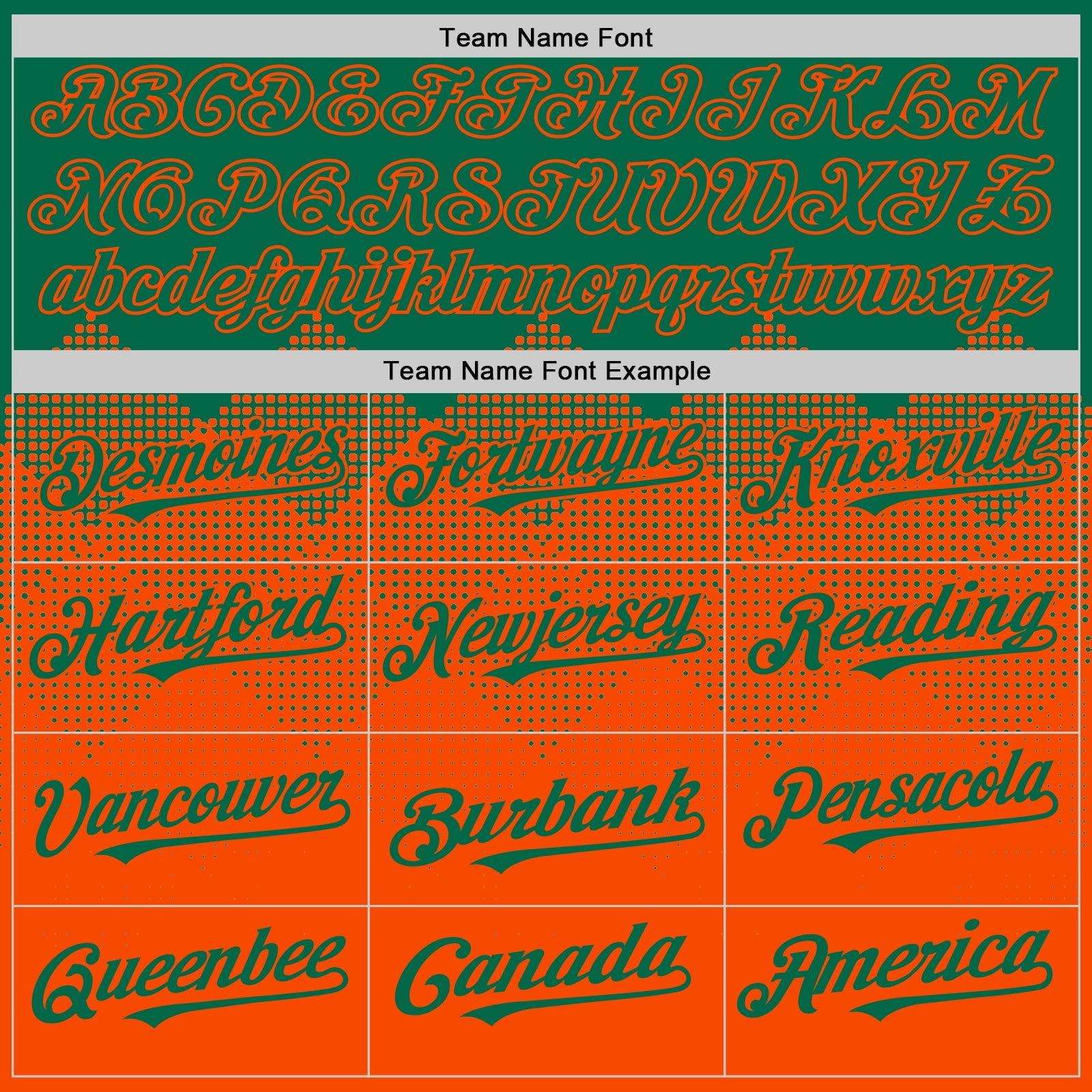 Custom Kelly Green Orange 3D Pattern Design Gradient Square Shapes Authentic Baseball Jersey - Sky-Custom