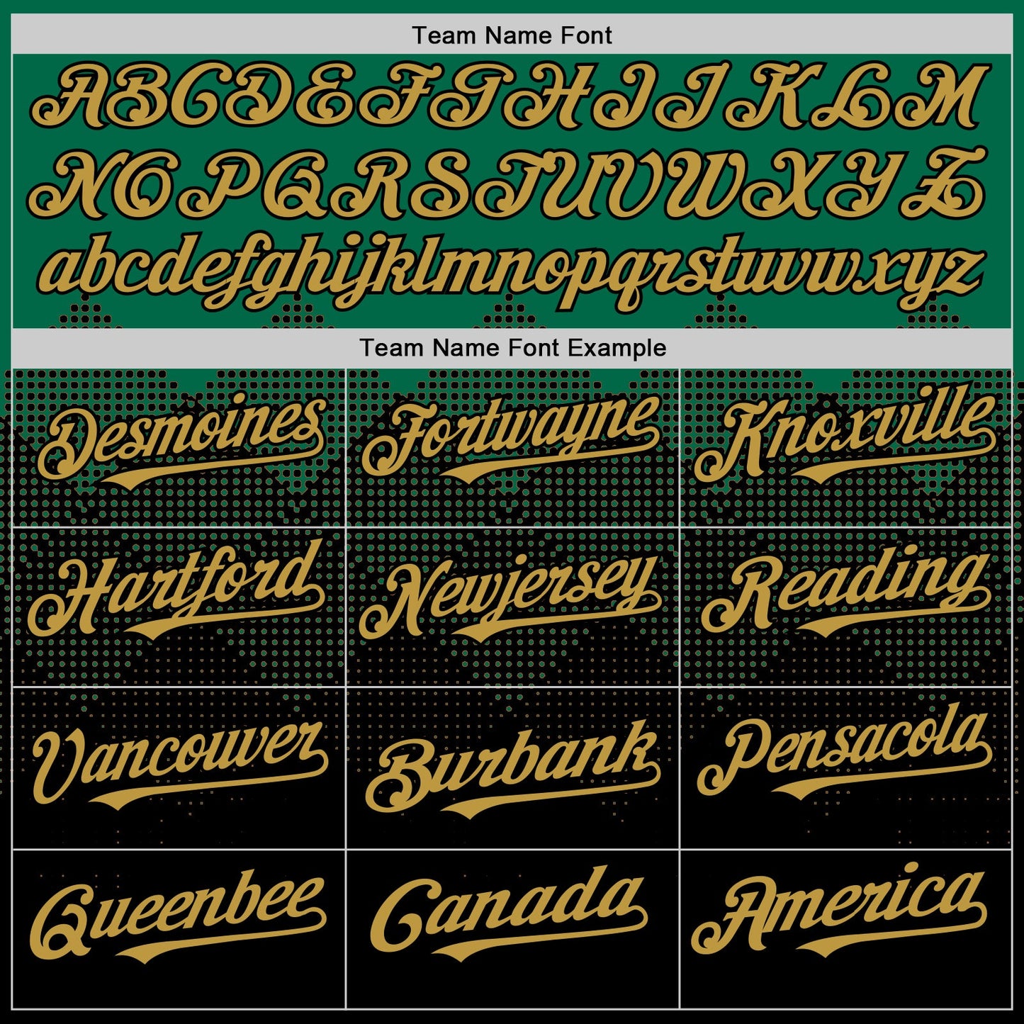 Custom Kelly Green Old Gold-Black 3D Pattern Design Gradient Square Shapes Authentic Baseball Jersey - Sky-Custom