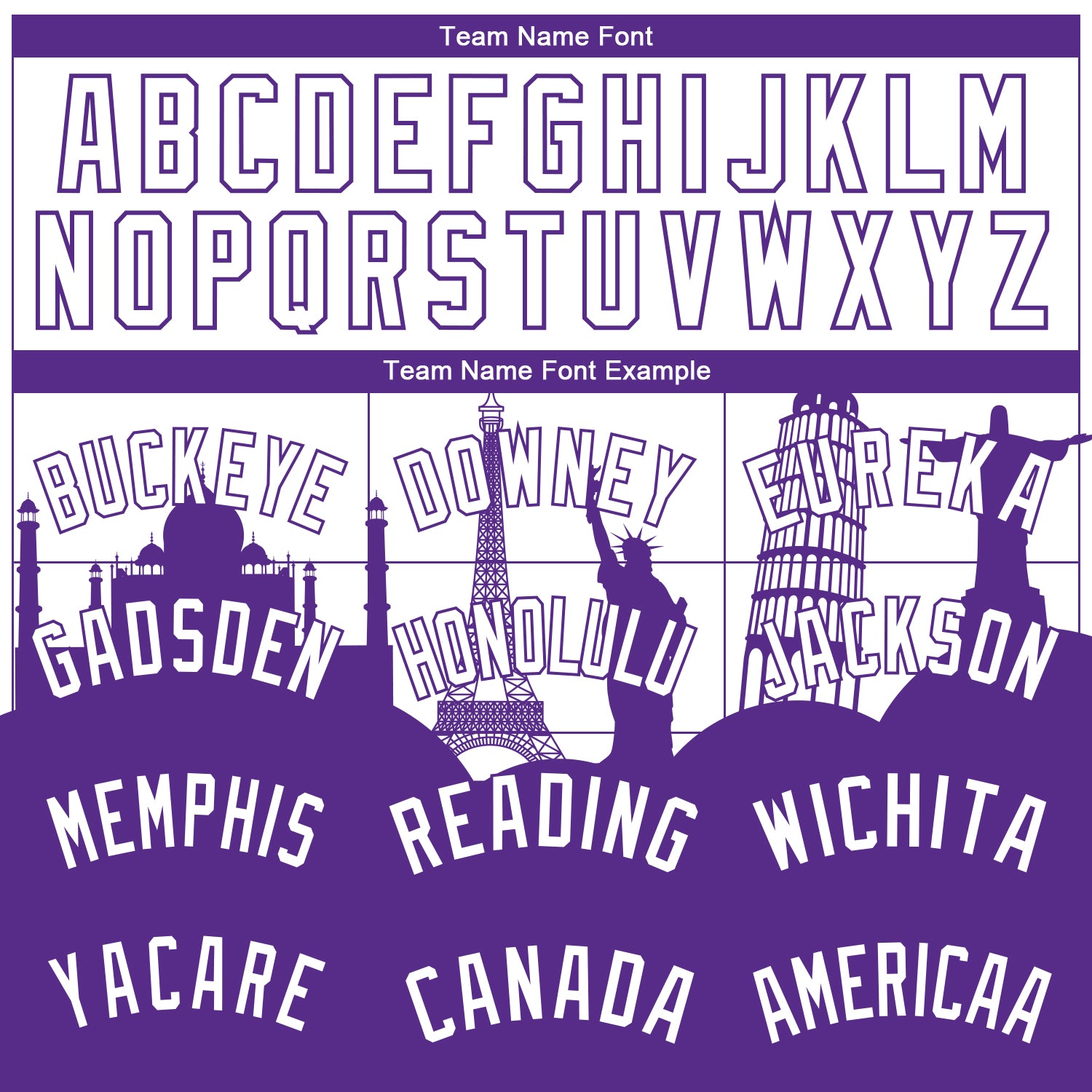 Custom White Purple Holiday Travel Monuments Silhouette Authentic City Edition Basketball Jersey - Sky-Custom