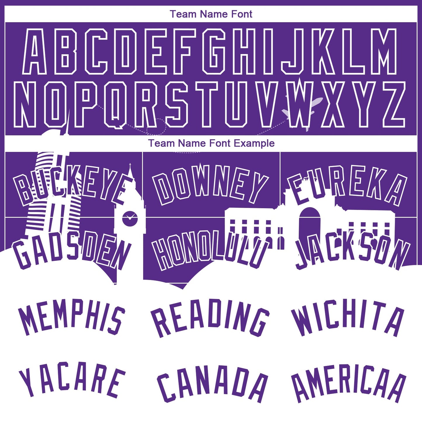 Custom Purple White Holiday Travel Monuments Silhouette Authentic City Edition Basketball Jersey - Sky-Custom